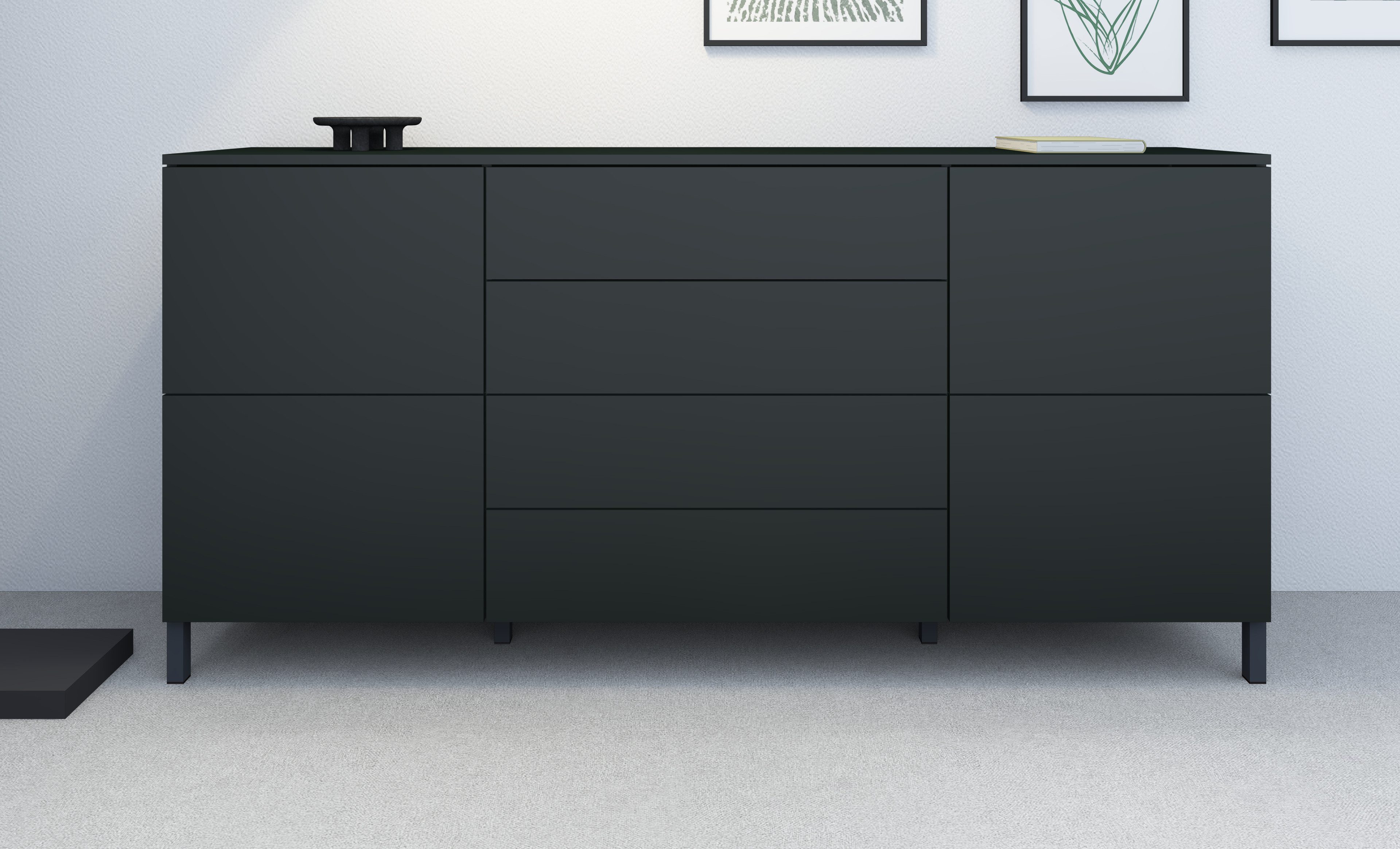 borchardt Möbel Kommode Haama, Breite 166 cm