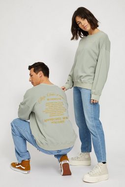 MAZINE Sweatshirt ROCKLAND SWEATER Grün Top Modische Unisex Sweatshirt