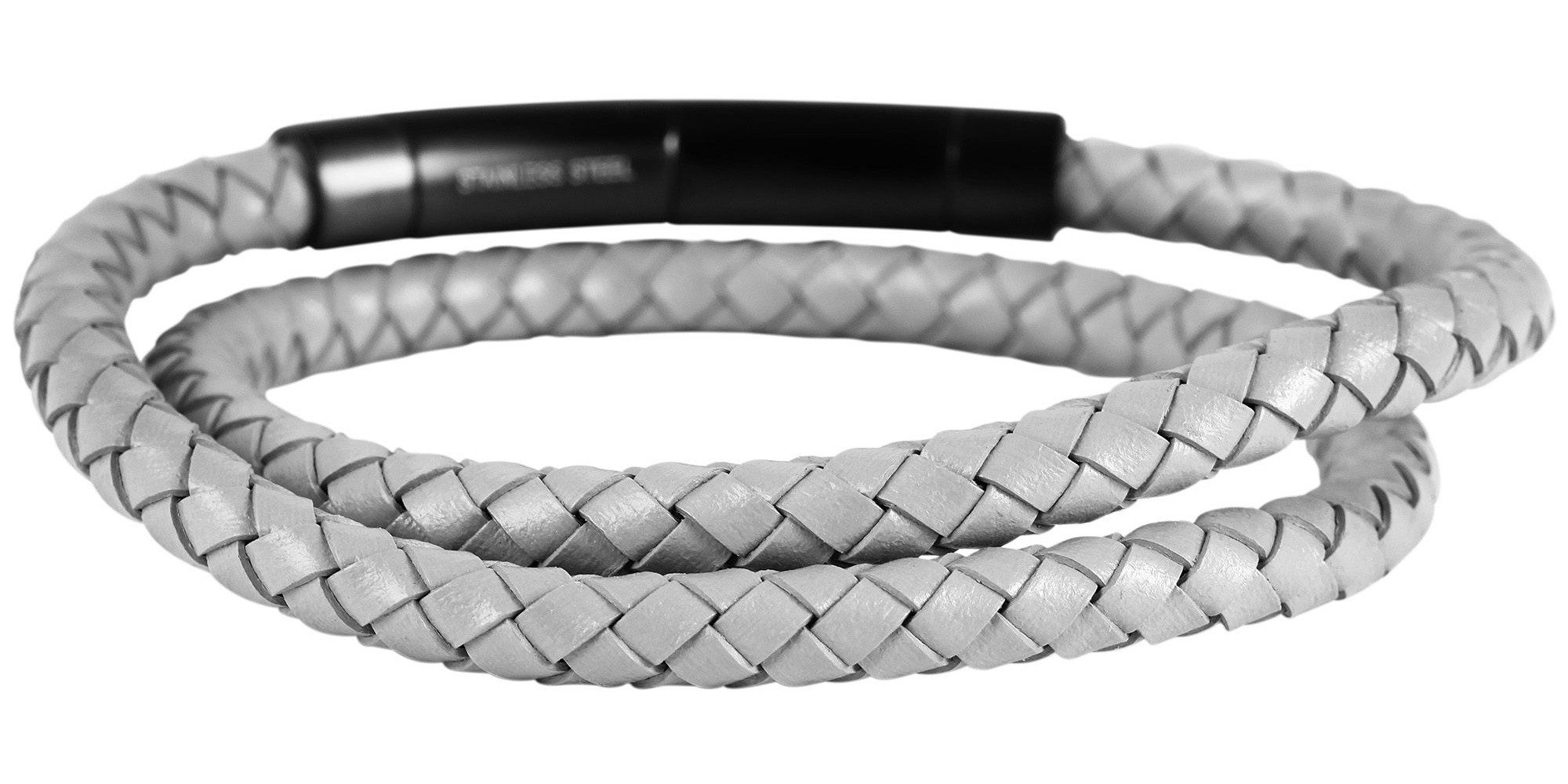 Adelia´s Wickelarmband Herren Armband – Wickelarmband aus Leder 43 cm, Schöne Geschenkidee zum Geburtstag