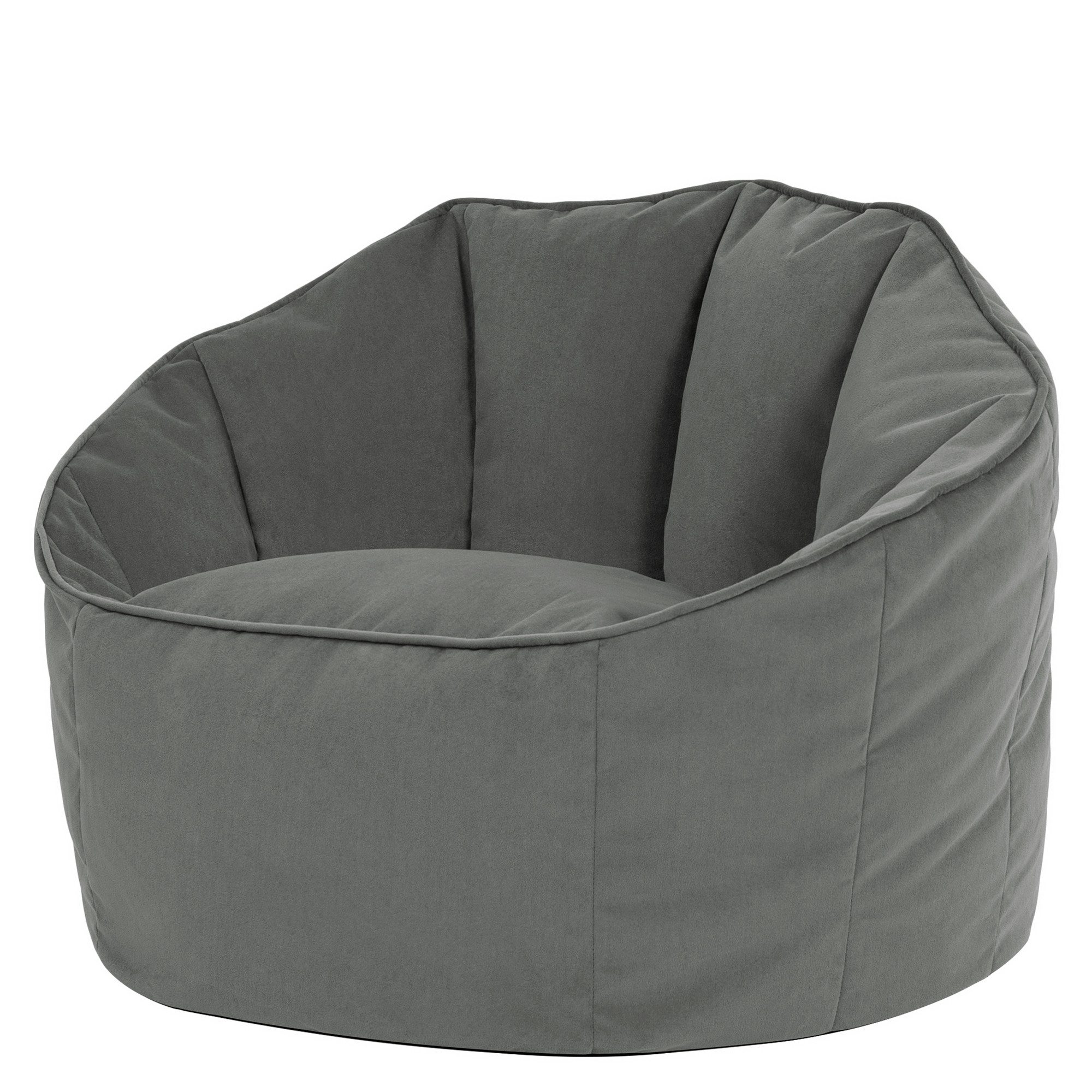 icon Sitzsack Sessel aus Samt „Sirena“, Sitzsack XXL, Made in Germany, für Erwachsene & Kinder
