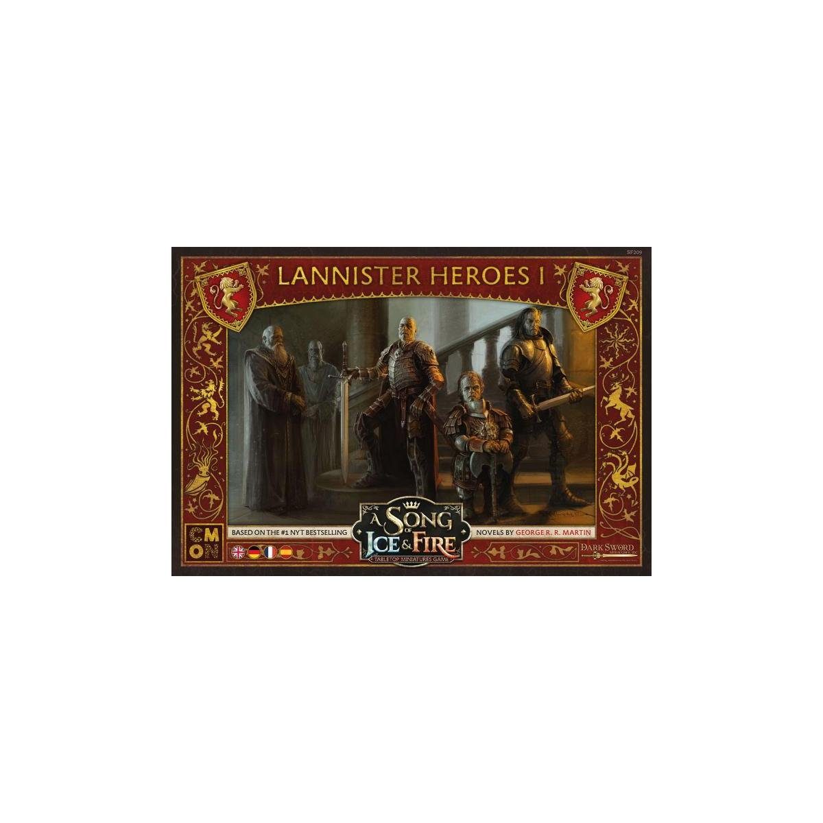 CoolMiniOrNot Spiel, Familienspiel CMND0205 - Ice Lannister of Heroes & Song #1,... Fire