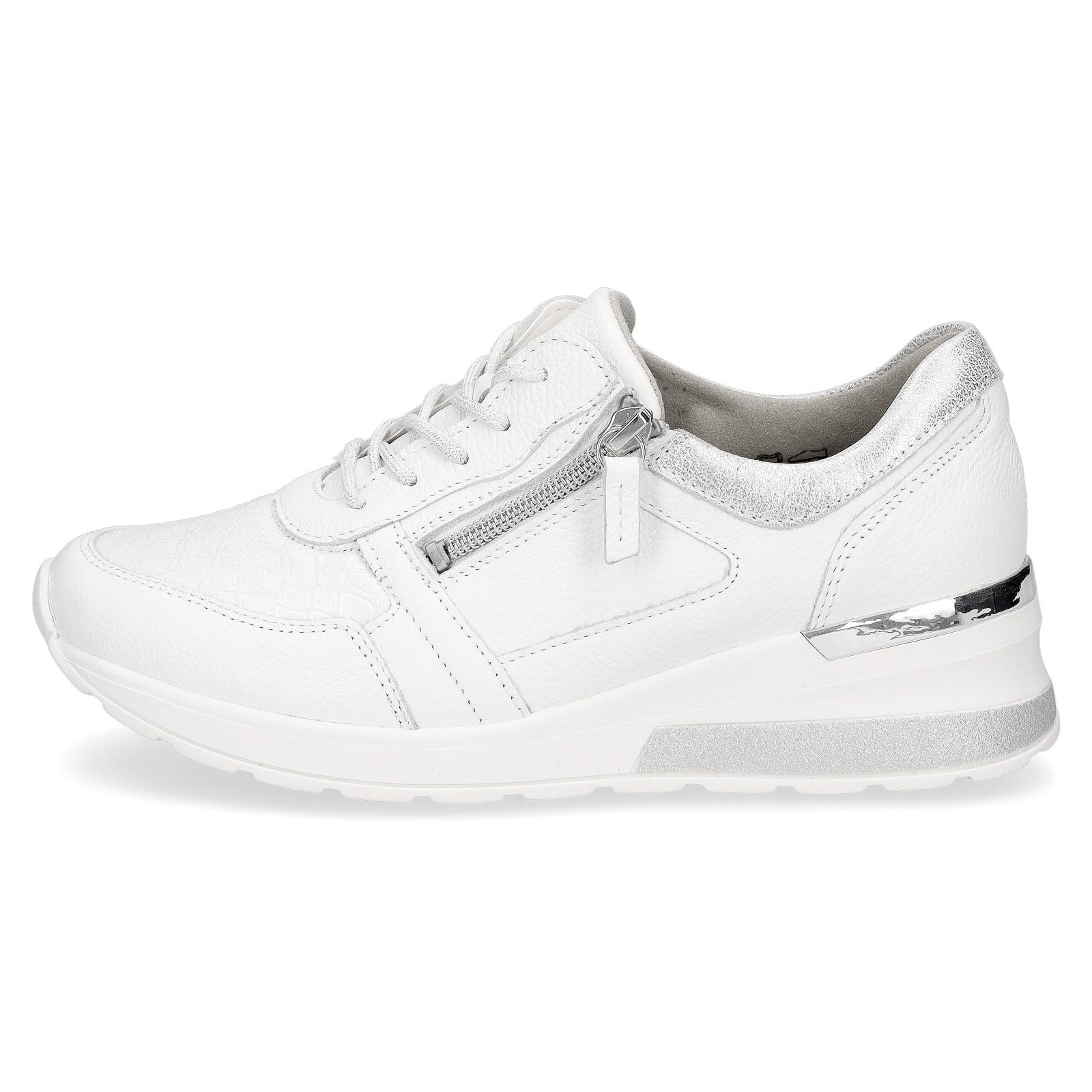 Waldläufer Waldläufer Damen Sneaker weiß silber Sneaker