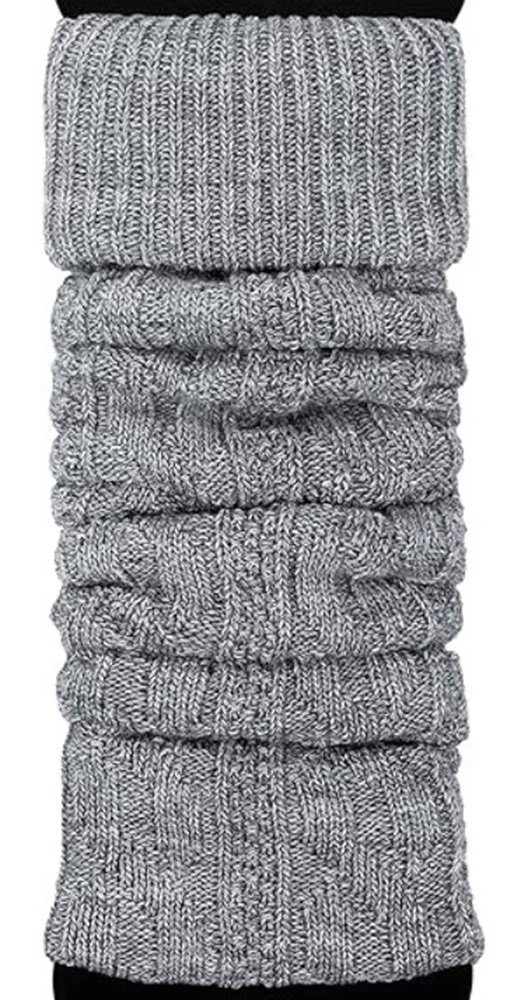 Lycille Beinstulpen 1 Paar Beinstulpen für Frauen aus Wolle mit Zopfmuster günstig online kaufen