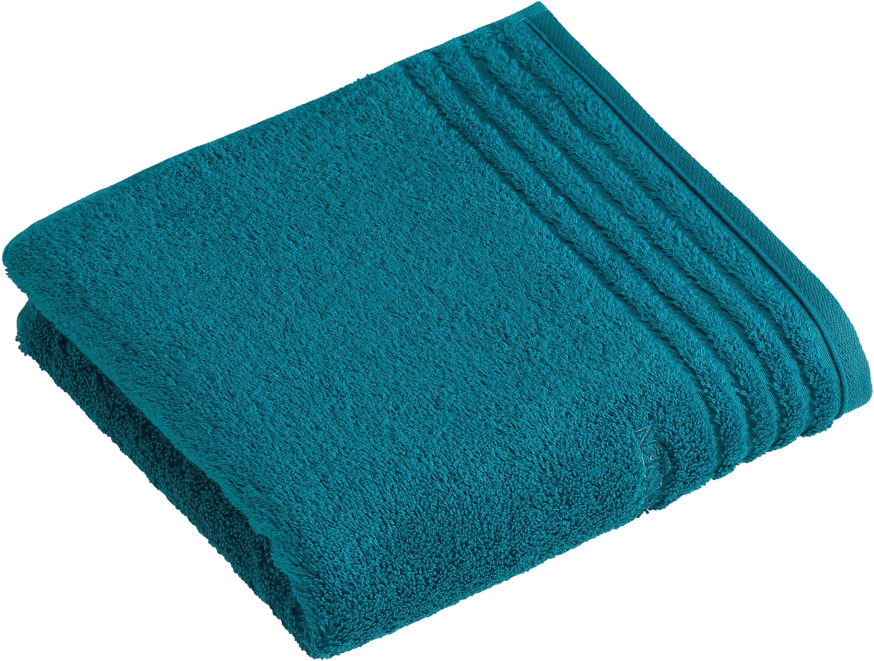 Vossen Handtuch Vienna Style Supersoft, Webfrottier (2-St), Supersoft Baumwolle