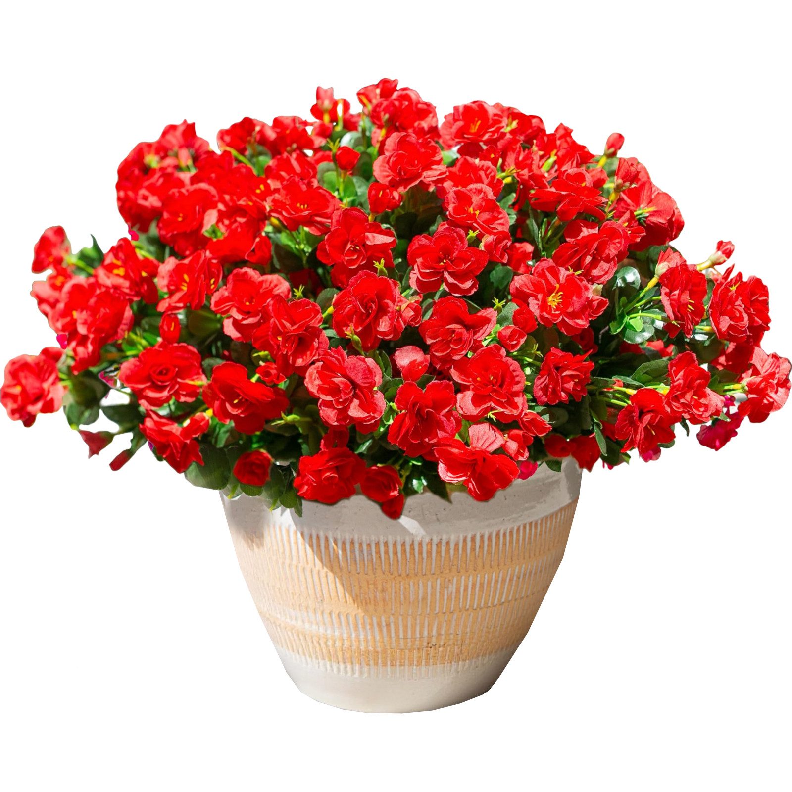 Kunstblumenstrauß Künstliche Outdoor-Blumen, künstliche Azaleenblumenstrauß