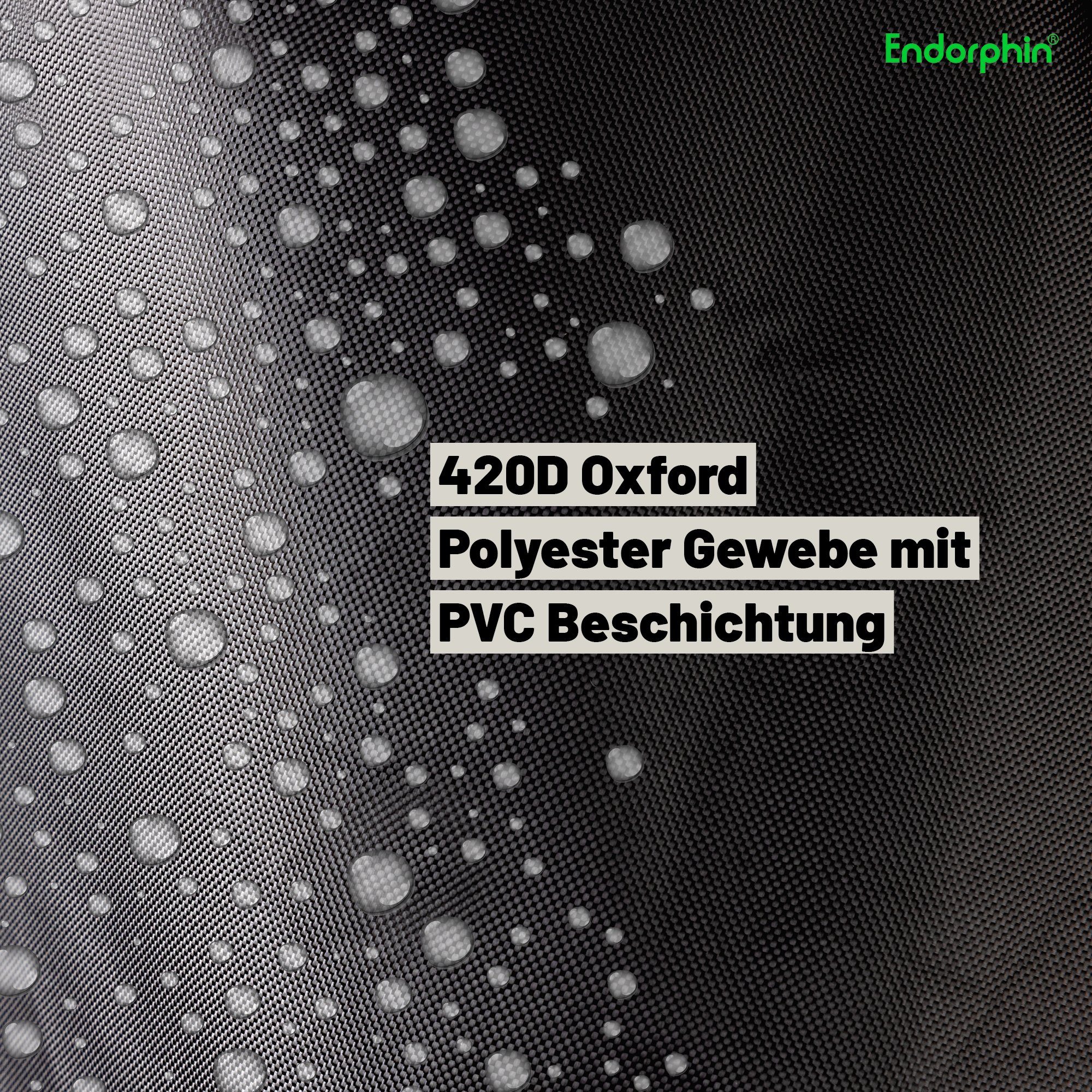 Endorphin Gartenmöbel-Schutzhülle ® Regenabdeckung für Hängesessel Twin (Einzeln) – Bild 4 von 5