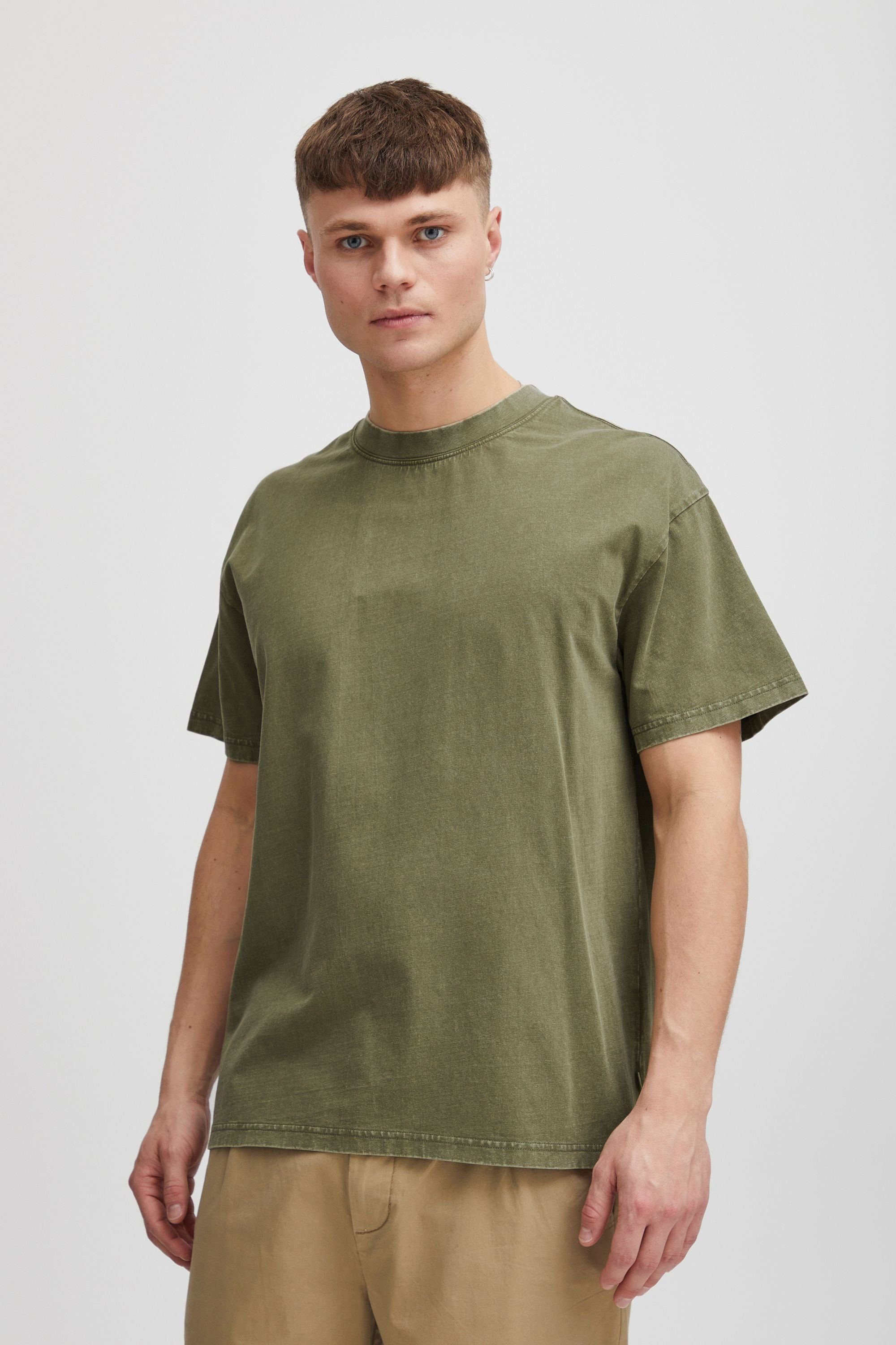 Solid T-Shirt SDGerlak (180515) - Olive 21107878 Dusty