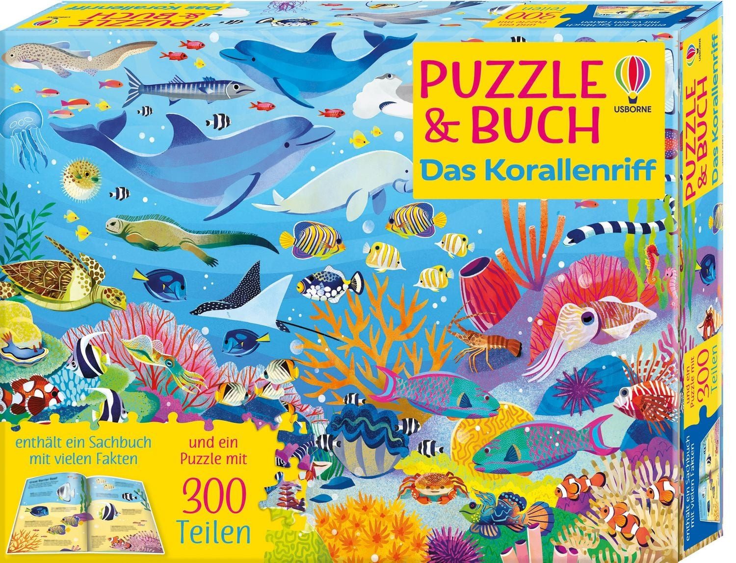 Puzzle Puzzle & Buch: Das Korallenriff, Puzzleteile