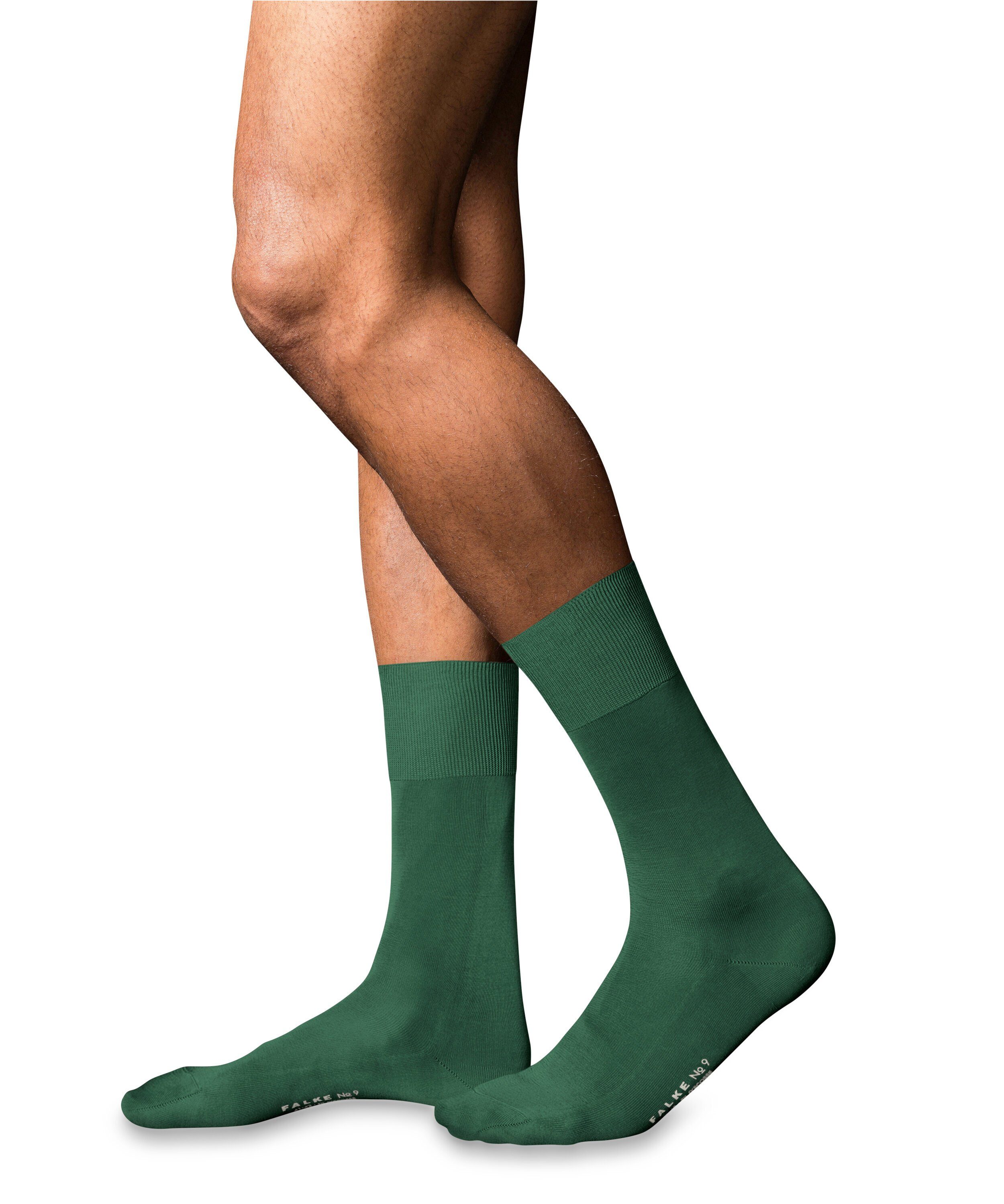 FALKE Socken No. 9 Pure Fil d´Écosse Socken (1-Paar) mit reiner ägyptischer Baumwolle