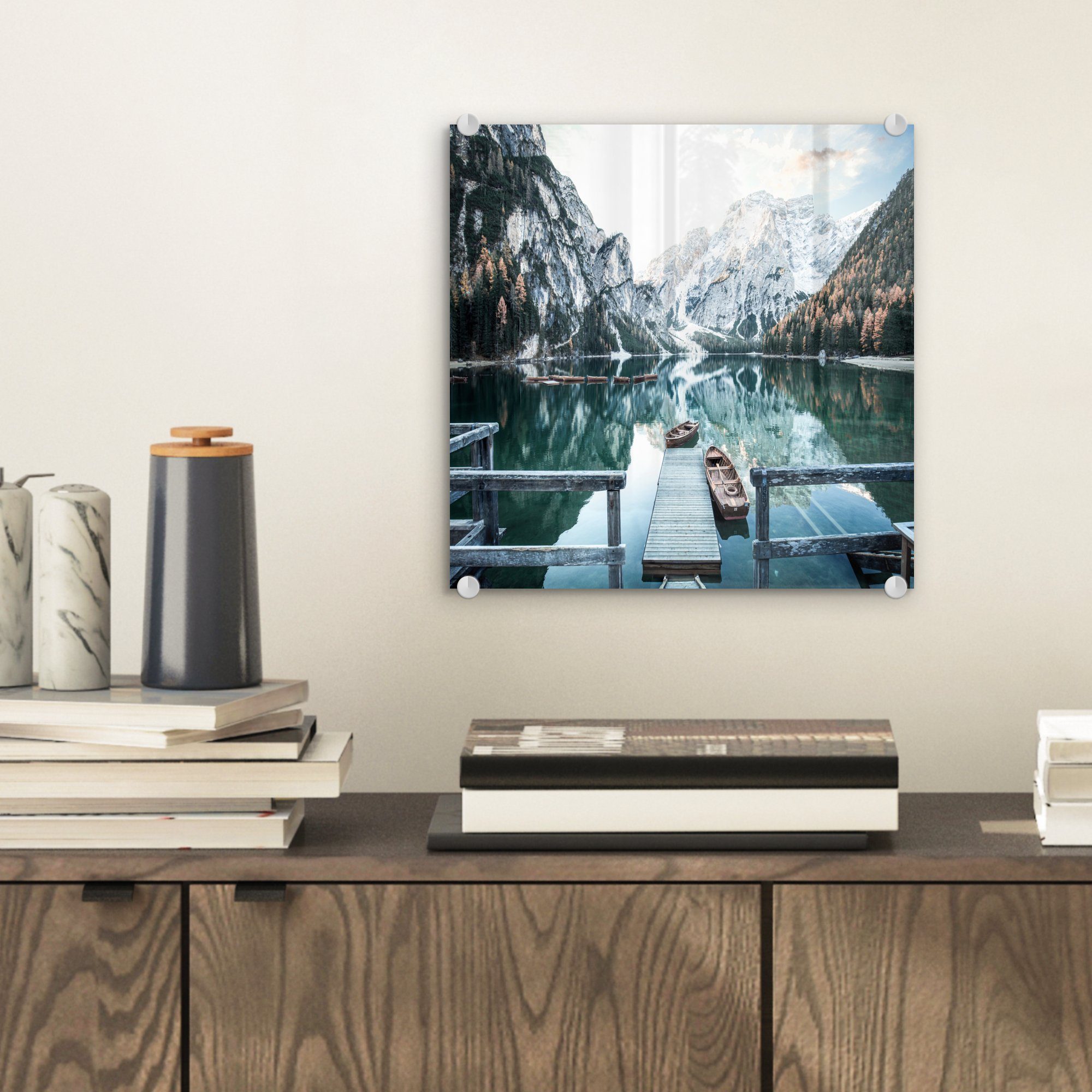 MuchoWow Acrylglasbild Natur - Berge - günstig online kaufen