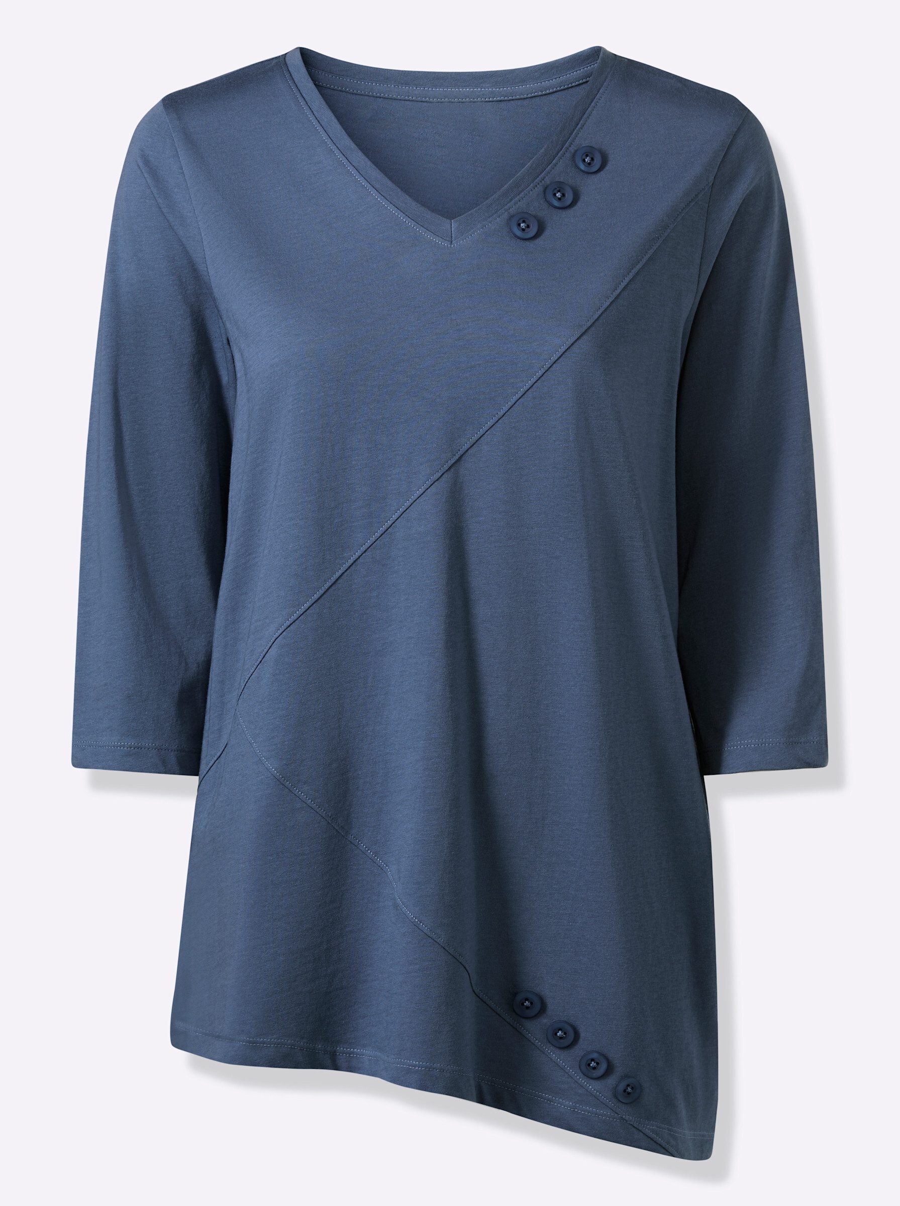 T-Shirt Longshirt 3/4-Arm