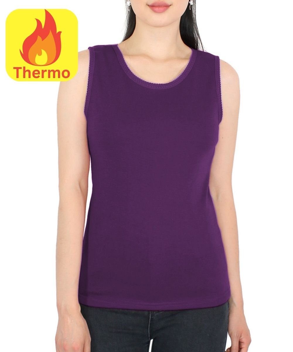 dy_mode Thermounterhemd Thermoshirt Damen Ärmellos Thermo günstig online kaufen