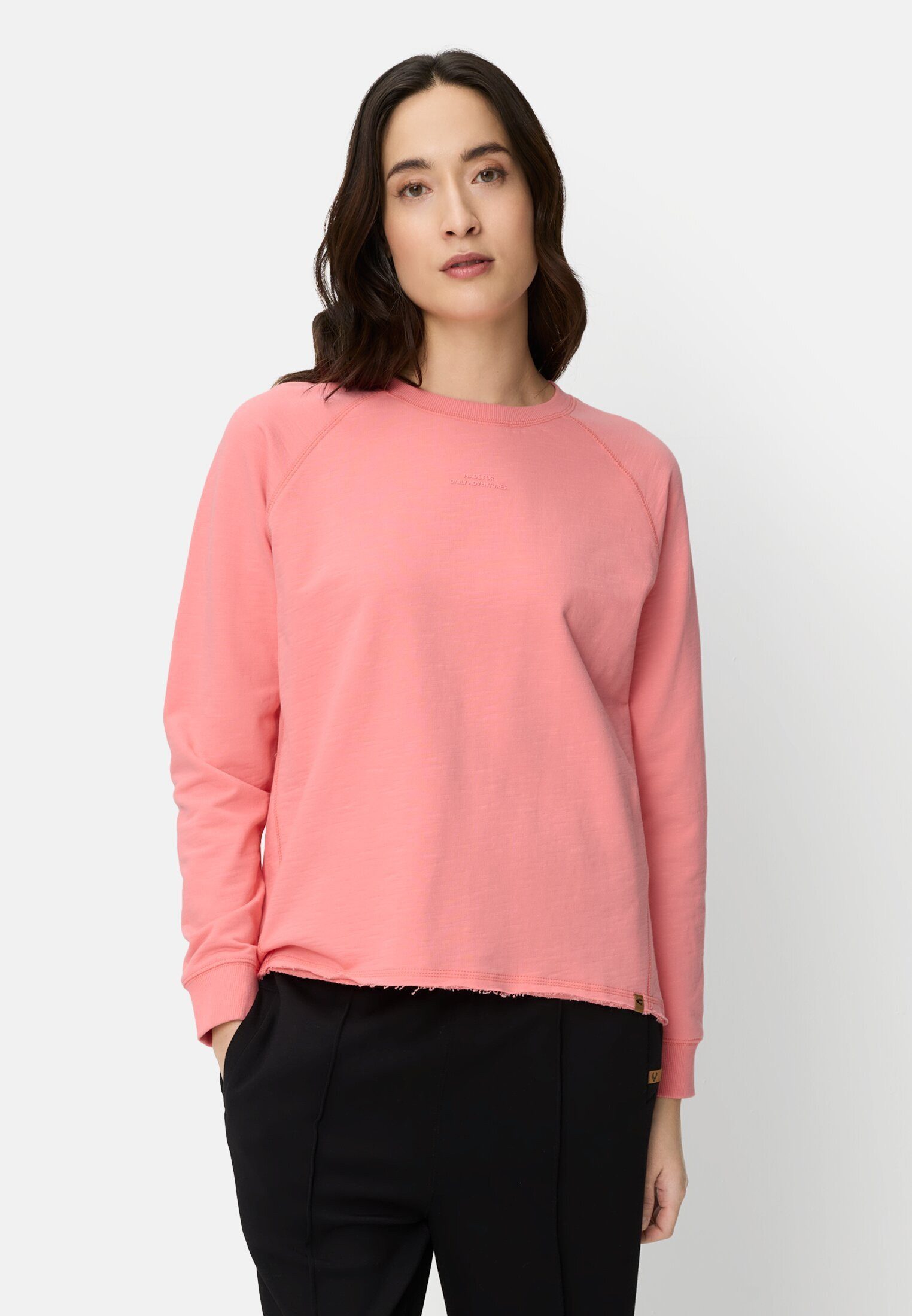 Sweatshirt mit Raglanärmeln Langarm