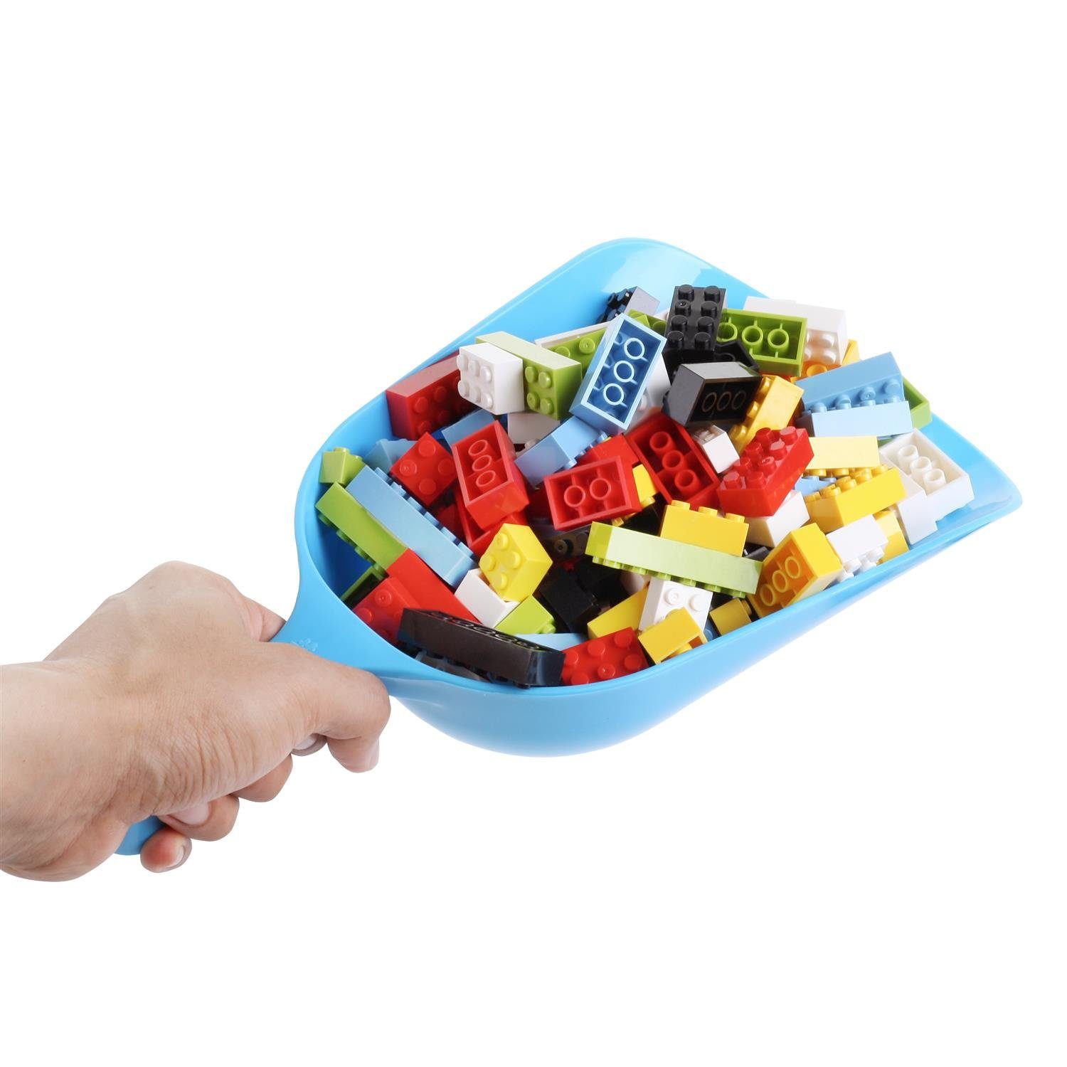 Katara Bausteine Box-Set inkl. Schaufel mit 636 Steinen Konstruktionsspielsteine, (4er Set), 100% Kompatibel Sluban, Papimax, Q-Bricks, LEGO® – Bild 5 von 5