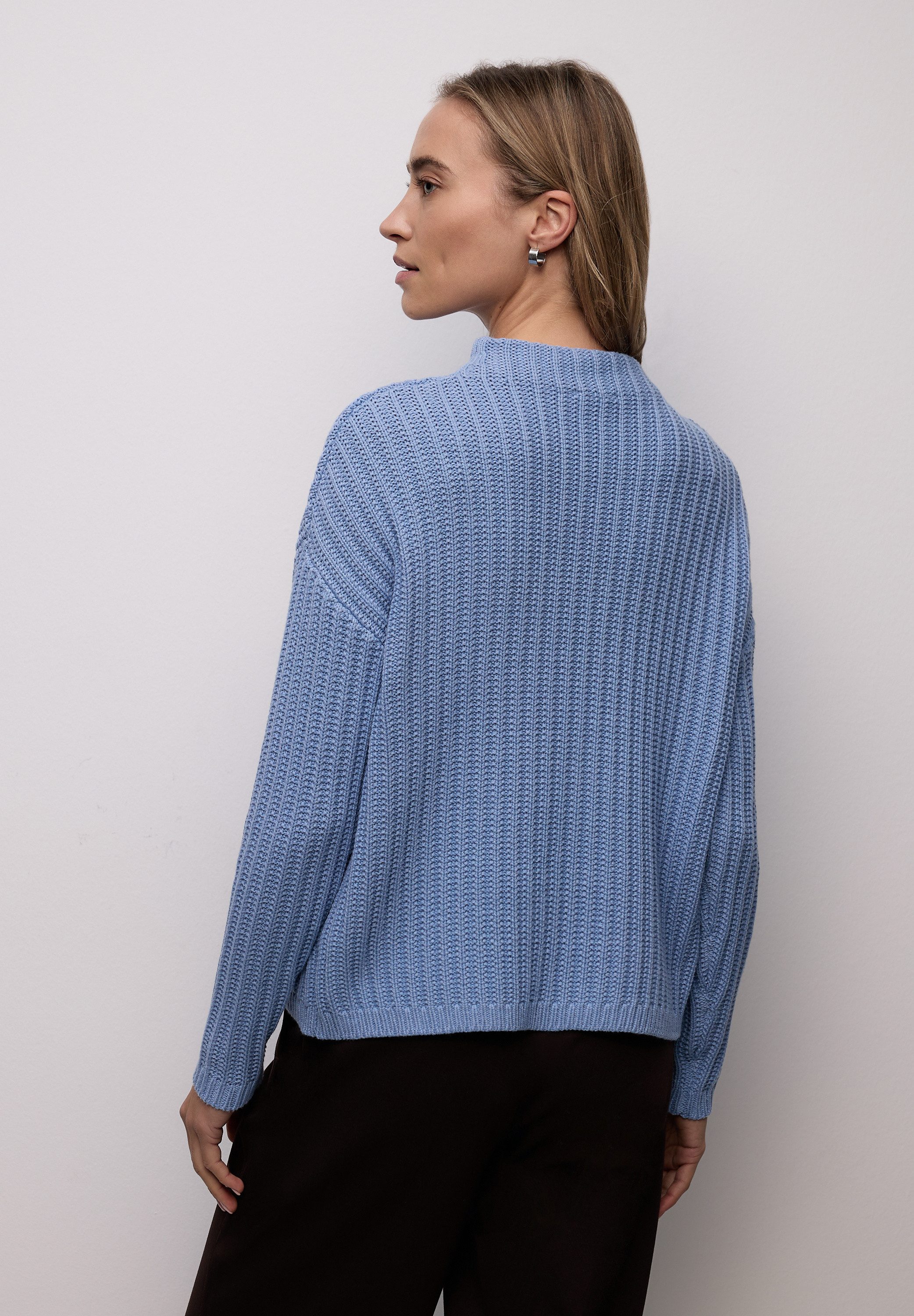 STREET ONE Longpullover mit Struktur