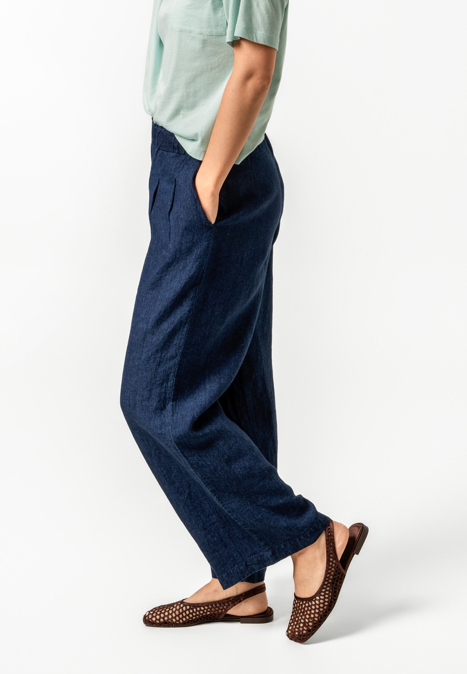 LIVING CRAFTS Stoffhose RAFAELA GOTS zertifiziert