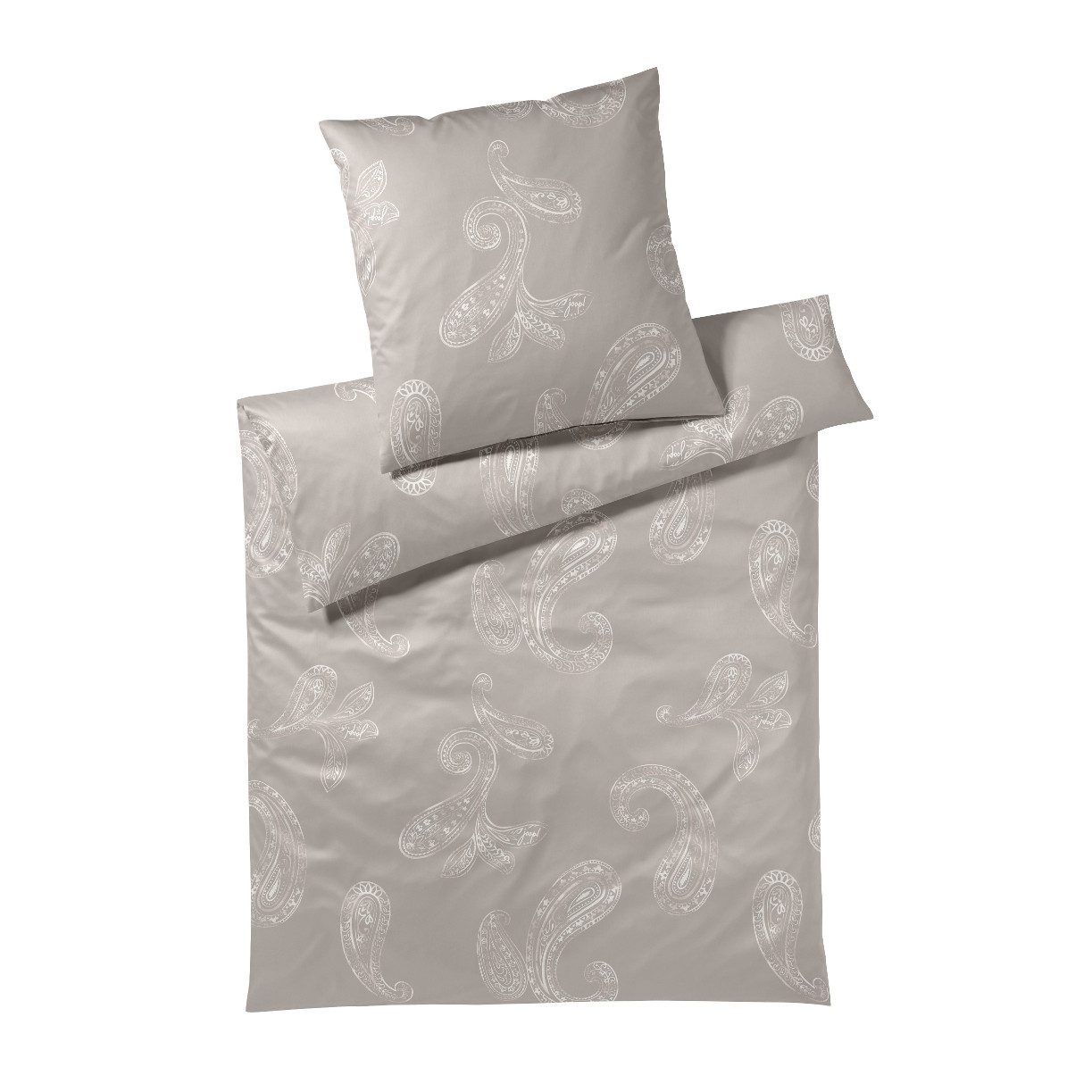 Bettwäsche JOOP! Comfort Satin Bettwäsche 4120-7 Paisley Taupe 135x200