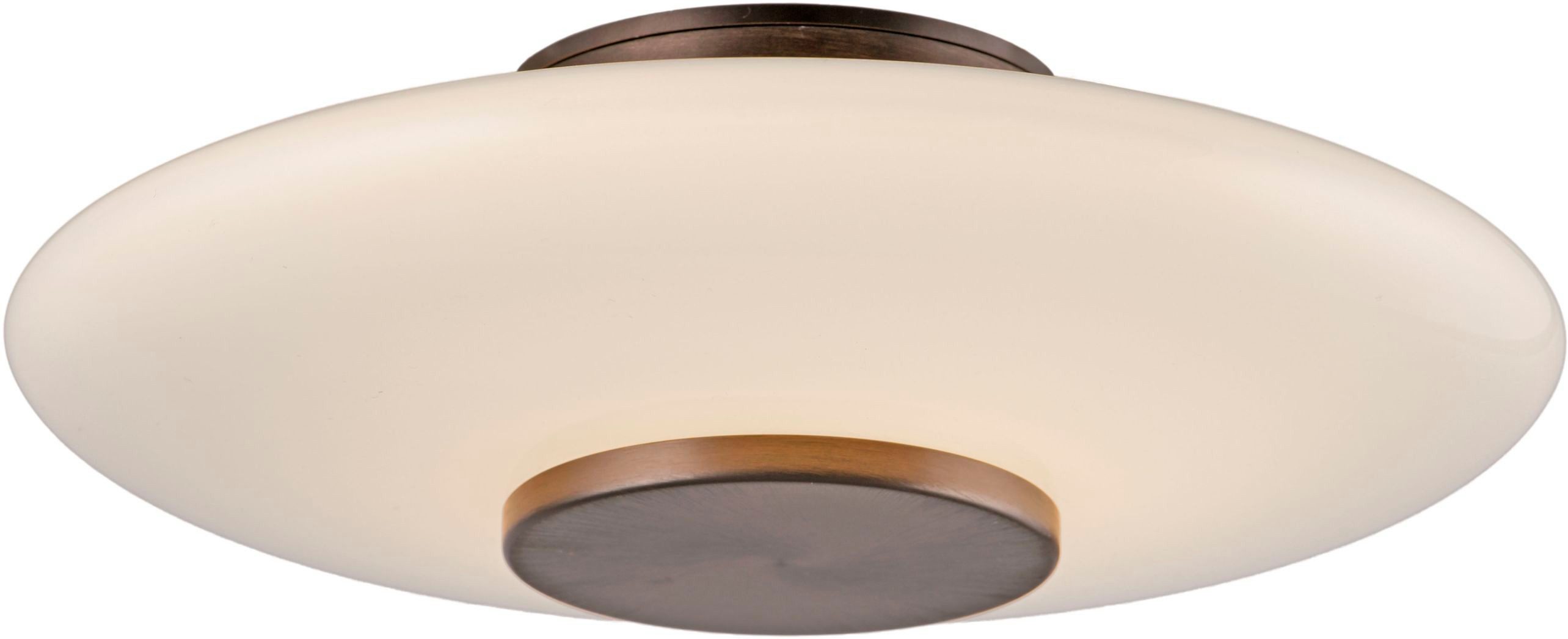 Neuhaus PURE LED Deckenleuchte PURE Vitrum, LED fest integriert, Warmweiß, Dimmfähig über separaten Dimmer, zeitloses Design