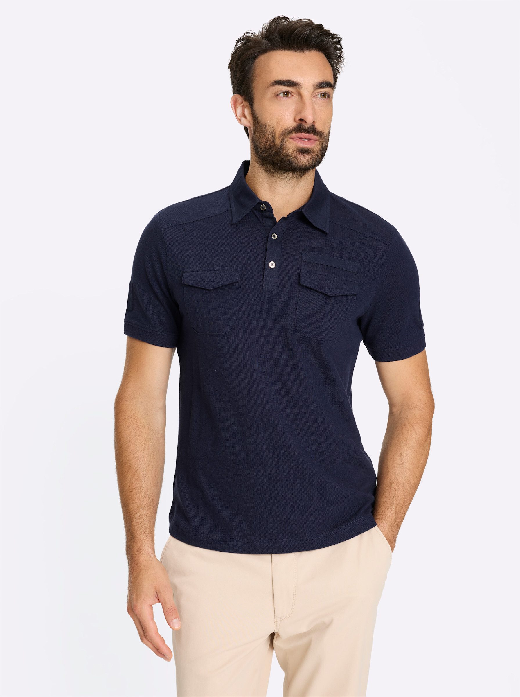 T-Shirt Kurzarm-Poloshirt Kurzarm