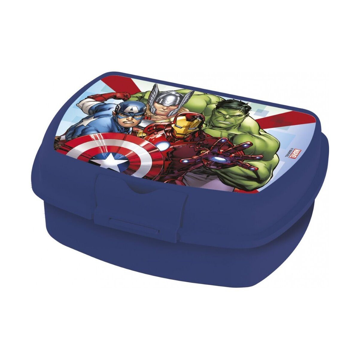 The AVENGERS Lunchbox Avengers Urban Sandwich Box Brotdose, 100% Kunststoff, (1-tlg)