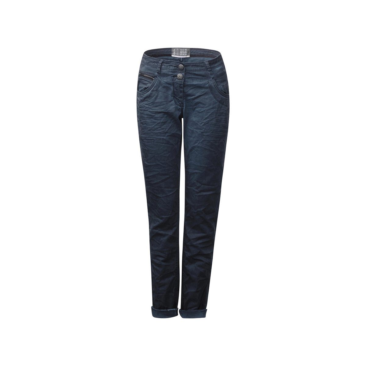 Cecil Tapered-fit-Jeans blau Tapered Fit (1-tlg)