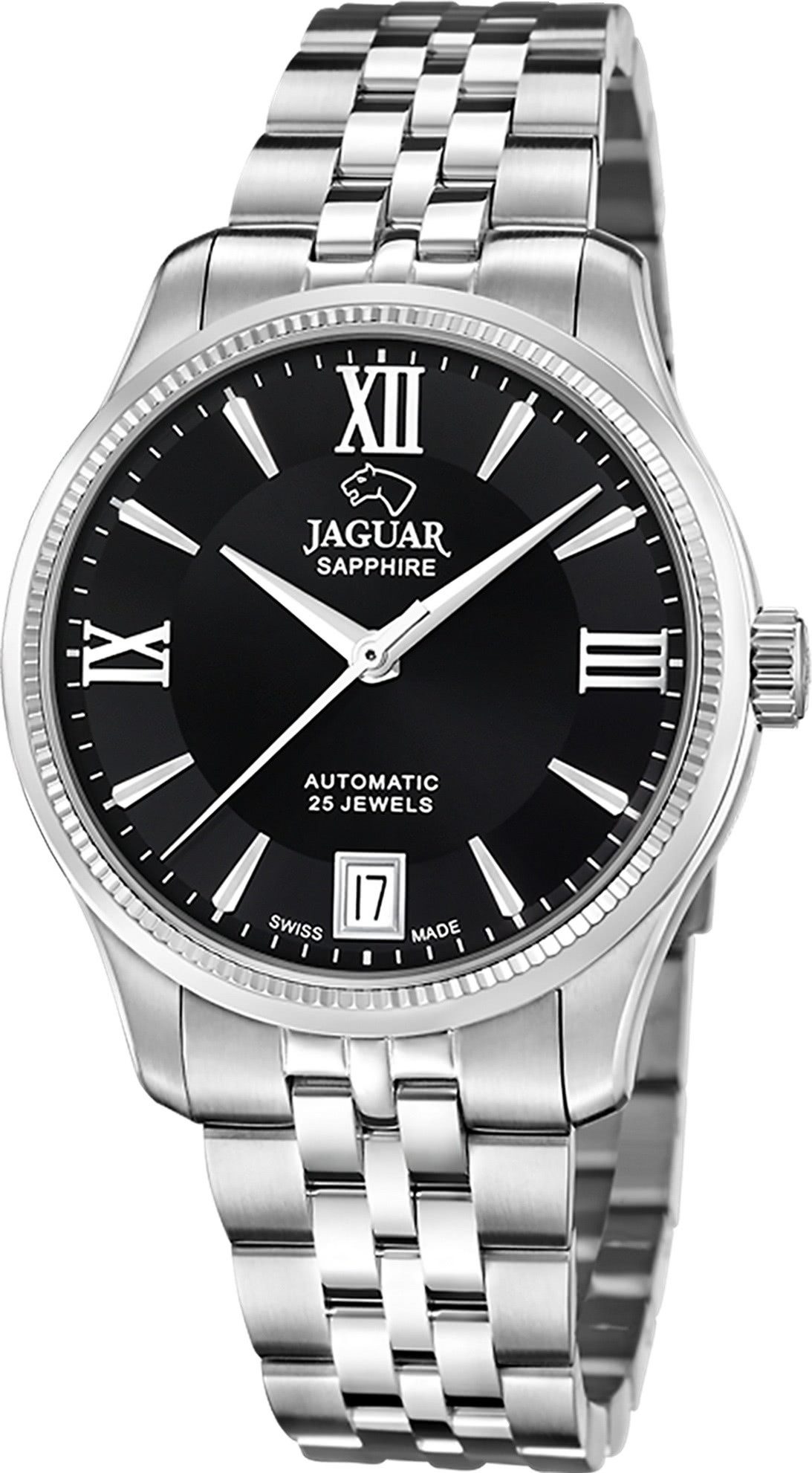Quarzuhr Jaguar Damenuhr Edelstahl silber Jaguar