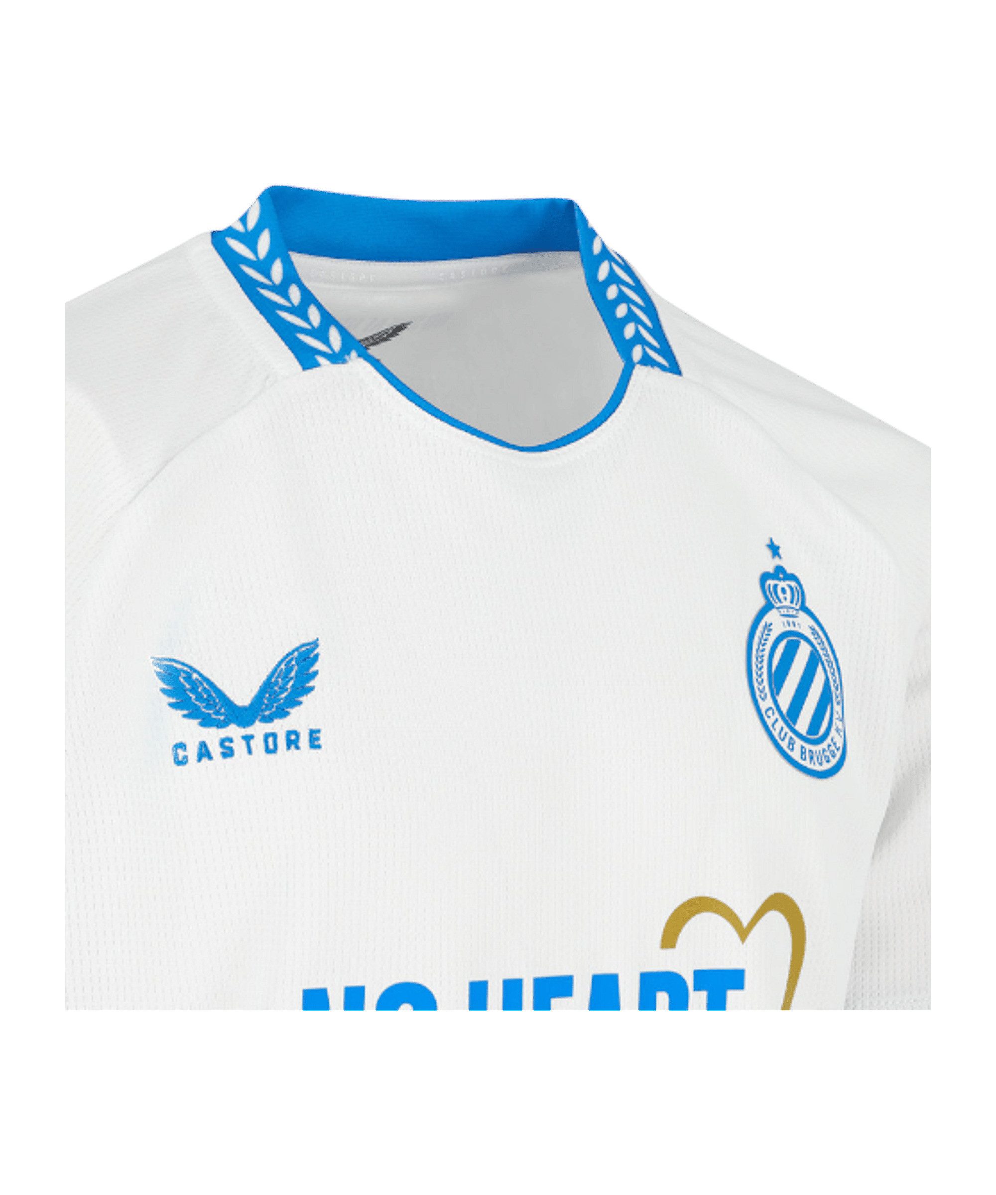 Castore Fußballtrikot Castore FC Brügge Trikot Away 2025/2026 Weiß Teamsport