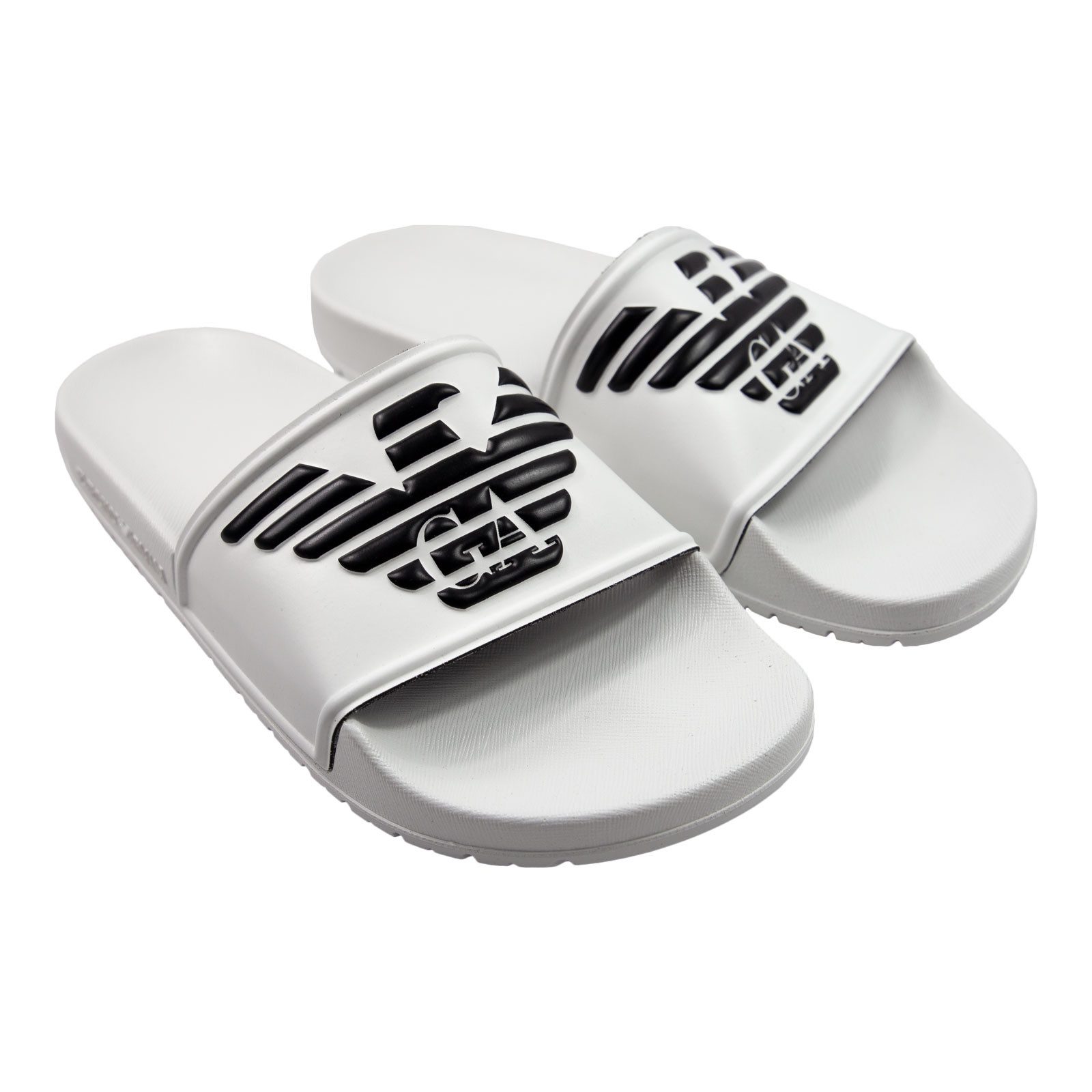 Emporio Armani Badeschuh Badepantolette mit Markenlogo