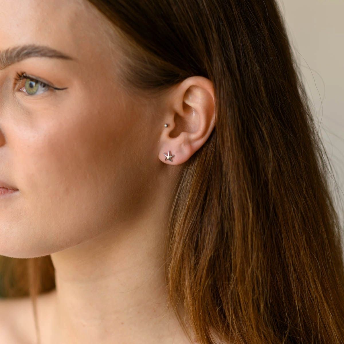 Materia Paar Ohrstecker Damen Ohrringe Seestern SO-423, 925 Sterling Silber günstig online kaufen