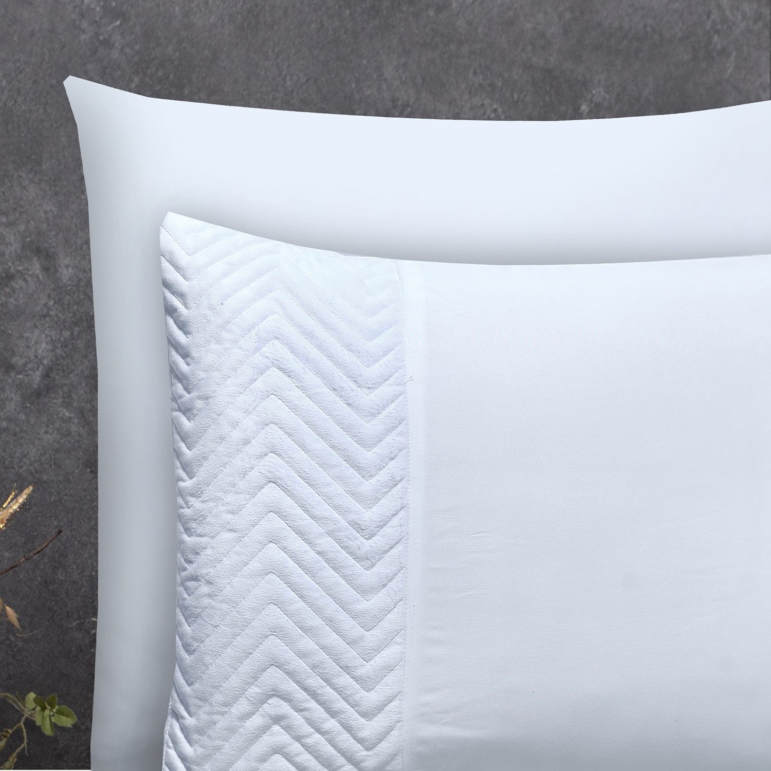 Sitheim-Europe Bettwäsche Bettwäsche Velvet Crossline, Samt, günstig online kaufen