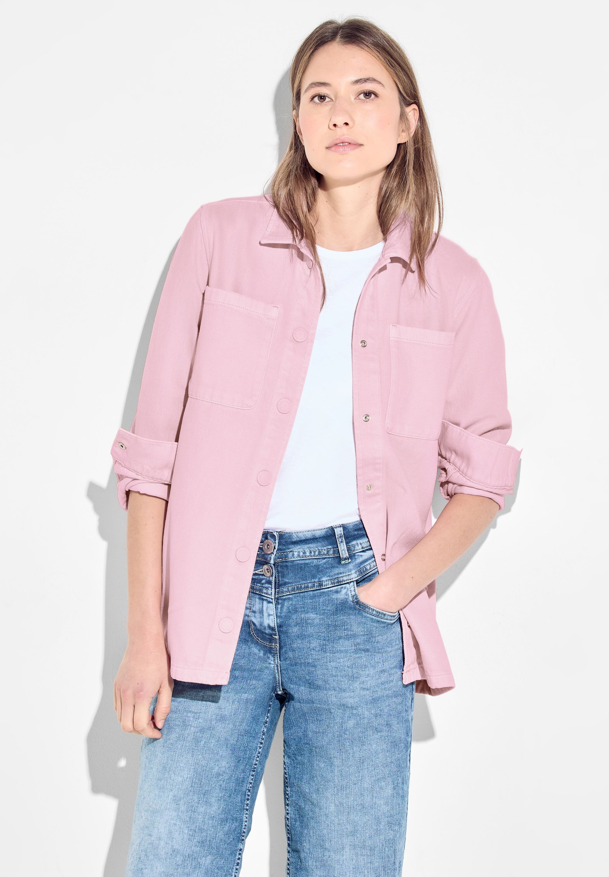Cecil Jacke Cecil Strickjacke Hellblau Cecil Jacken Gelb CECIL