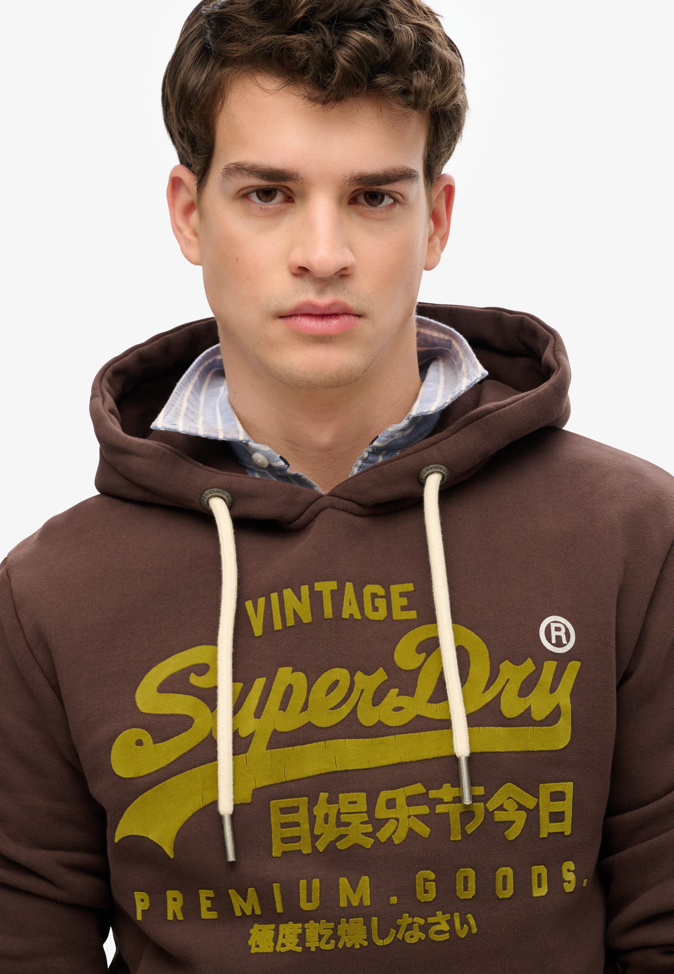 Superdry Kapuzensweatshirt VL TONAL RELAXED HOOD günstig online kaufen