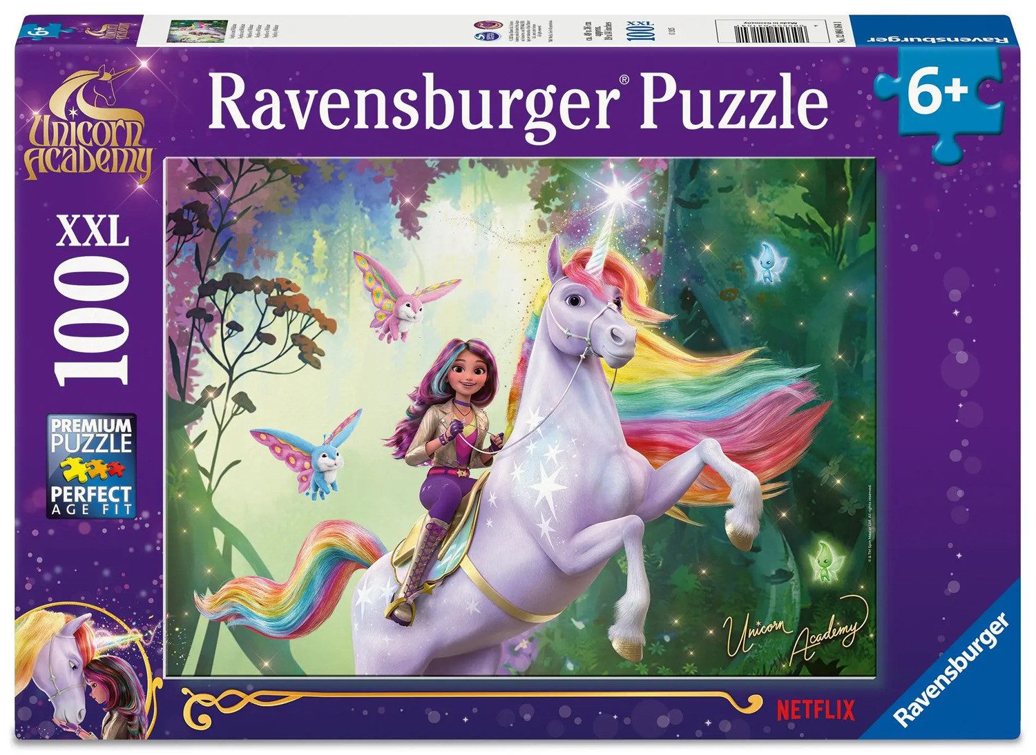 Ravensburger Puzzle Kinderpuzzle 100 XXL Teile - Unicorn Academy - Sophia u günstig online kaufen