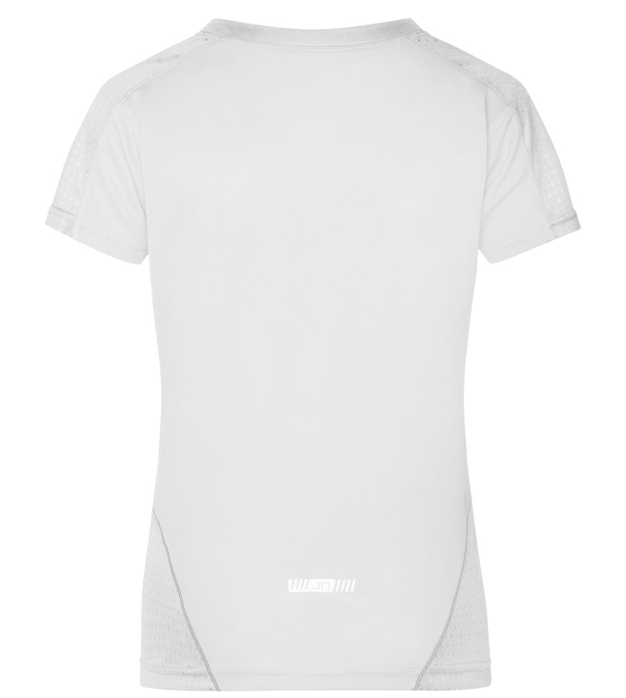 James & Nicholson Laufshirt Running und Stück) Feuchtigkeitsregulierend 2 Kurzarm T-Shirt Doppelpack (Doppelpack, Damen Atmungsaktiv white/white JN471 Laufshirt