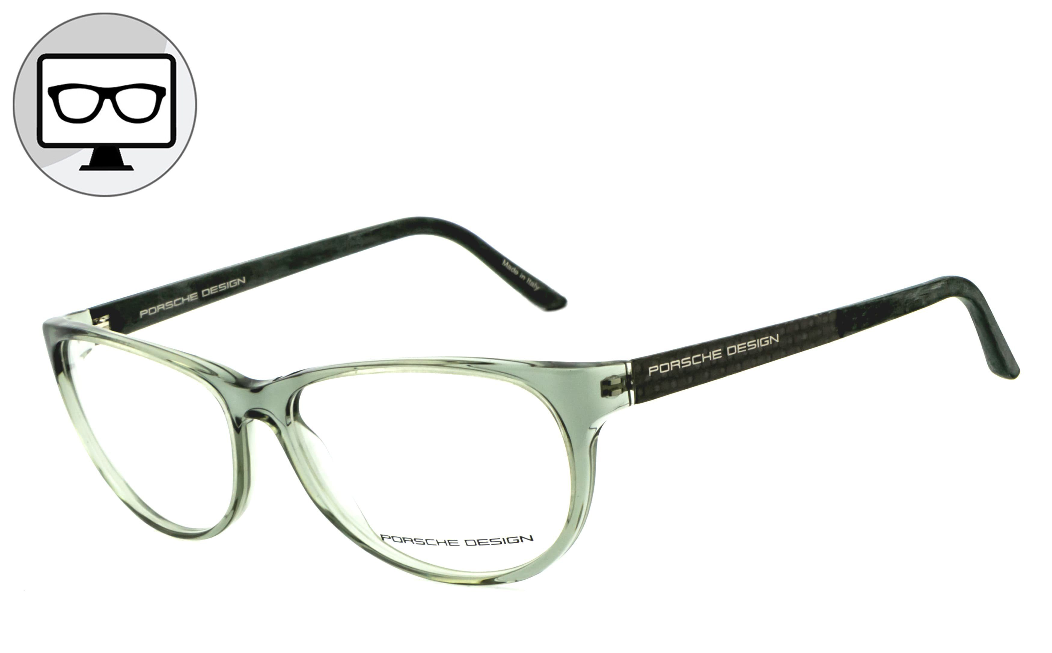 Gamingbrille, Bürobrille, ohne PORSCHE Brille Blaulichtfilter Blaulicht Sehstärke Brille, Brille, Bildschirmbrille, Design
