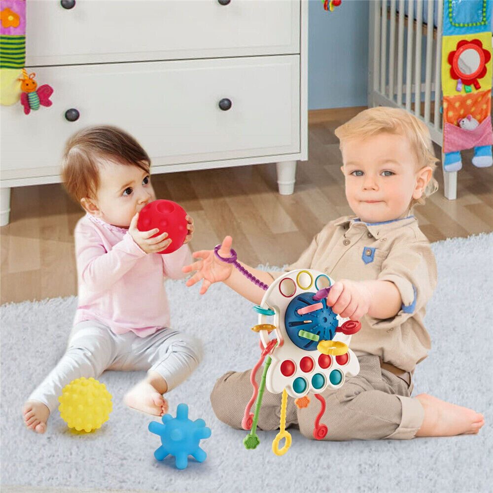 ZREE Lernspielzeug Baby Greifling Montessori SensorischesSpielzeug,Sinnessp günstig online kaufen