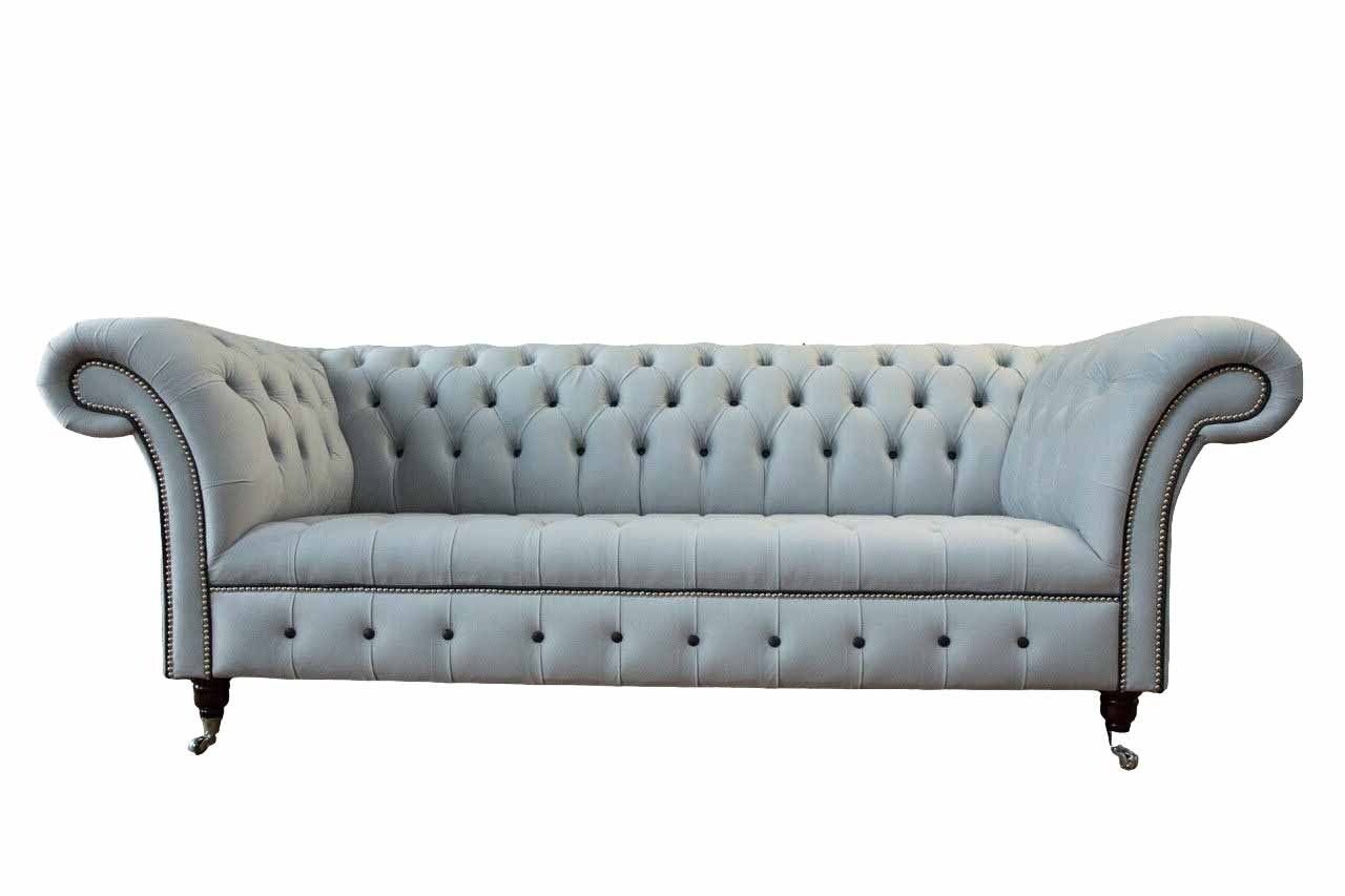 In Luxus 3 Made Neu, Sofa Europe Sitzer JVmoebel Designer Couch Luxus Sofa Ledersofas Chesterfield