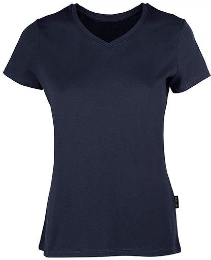 HRM V-Shirt Damen Luxury V-Neck Tees, BSCI zertifizierte Produktion