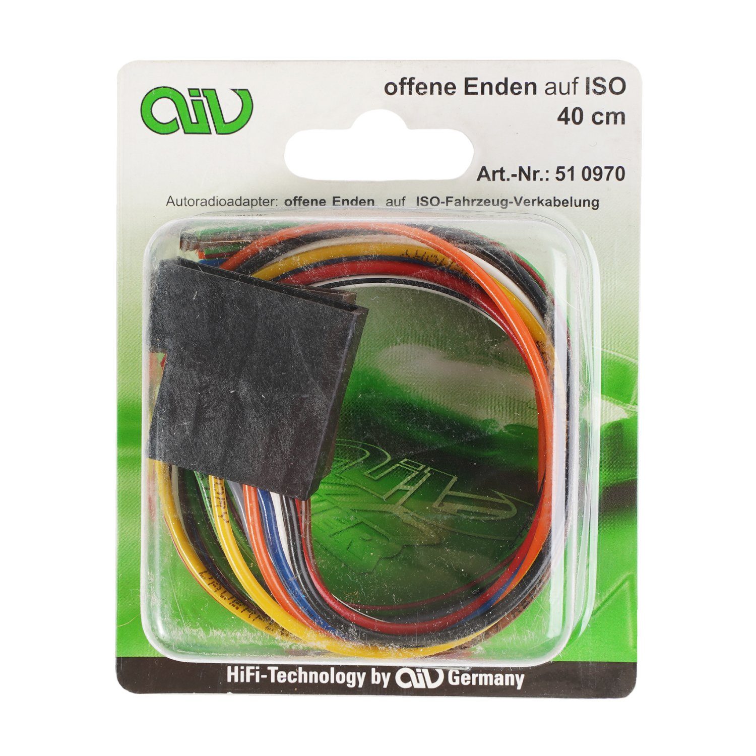 Verkablung, Adapter-Kabel Hersteller, ISO ISO Einbau AIV zu OEM Auto-Adapter Auto-Radio Autoradio-Adapter Universal ISO OEM mit Auto-Radio