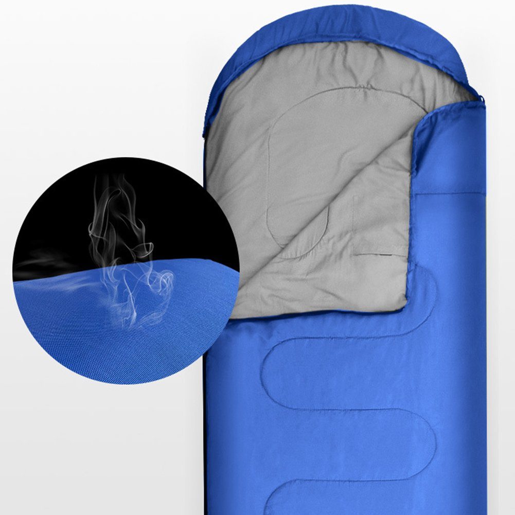 Jahreszeiten,Erwachsene Dsen Deckenschlafsack Deckenschlafsack Schlafsack 3-4 Blau für