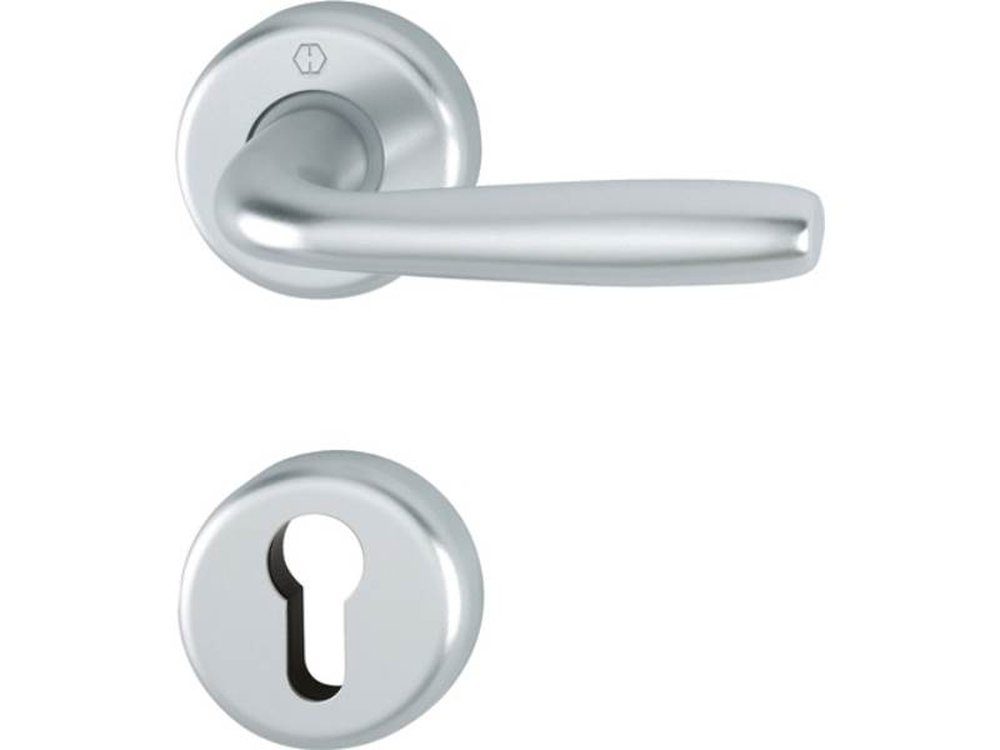 HOPPE Rosette HOPPE 11929789 Rosettengarnitur Maribor 1766 / 17KV/17KVS Aluminium F1