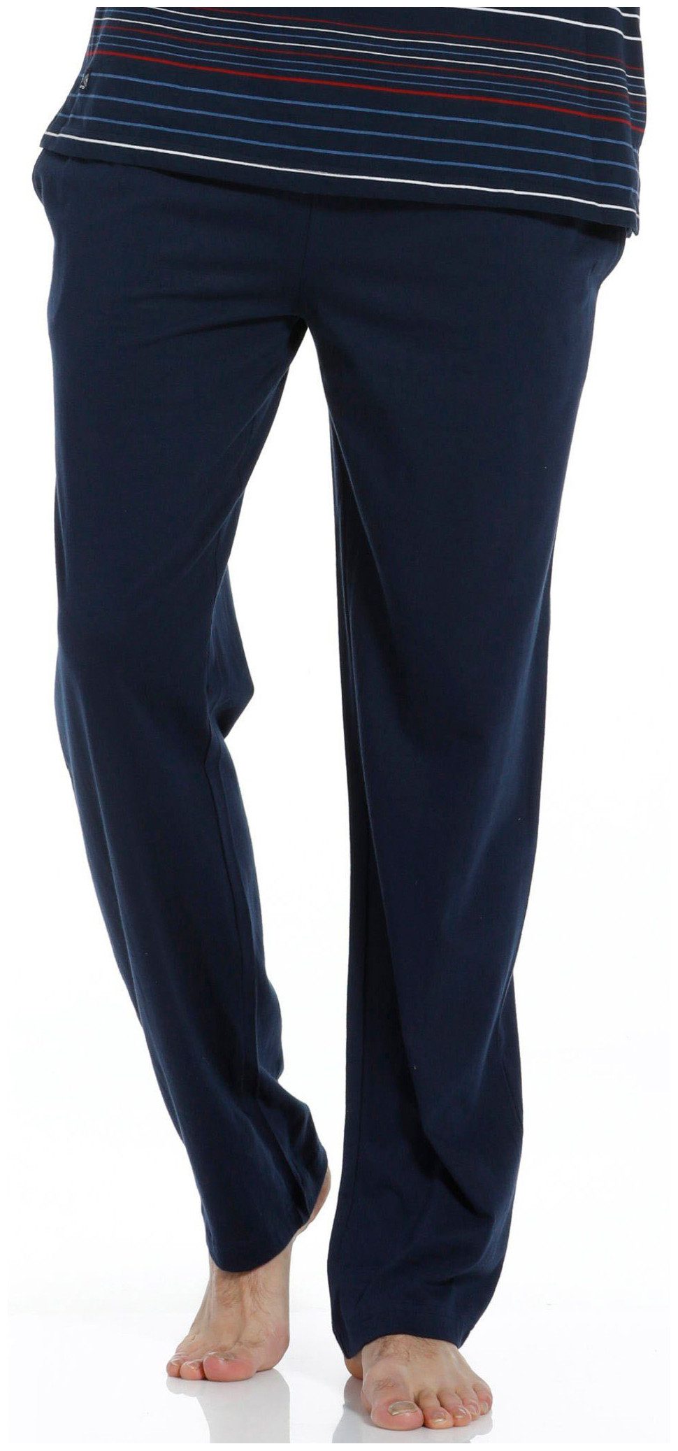 Pyjamahose Herren Pyjamahose lang