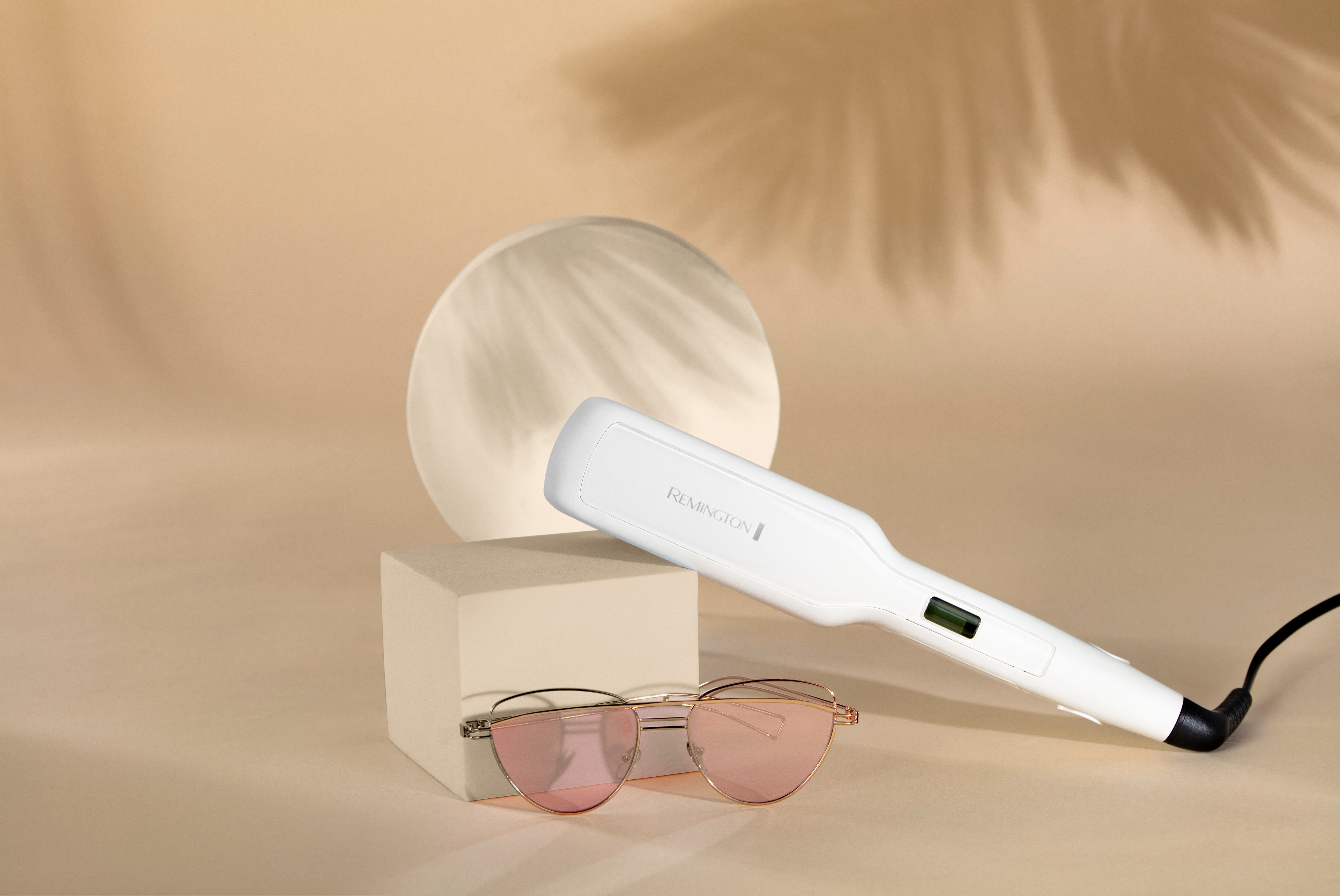 Remington Glätteisen S5527, 77%*breitere gelagerte Stylingplatten, für Locken,Wellen & zum Glätten