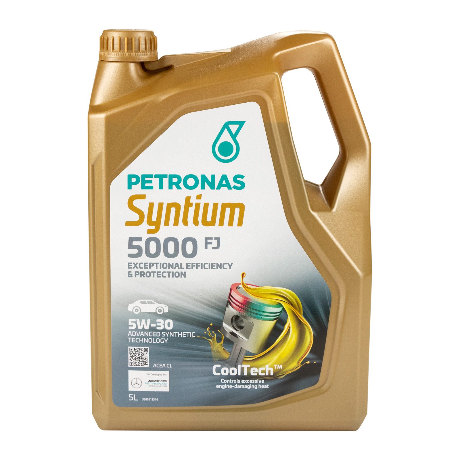 Petronas Motoröl Petronas Syntium 5000 FJ 5W-30 5 Liter 70542M12EU
