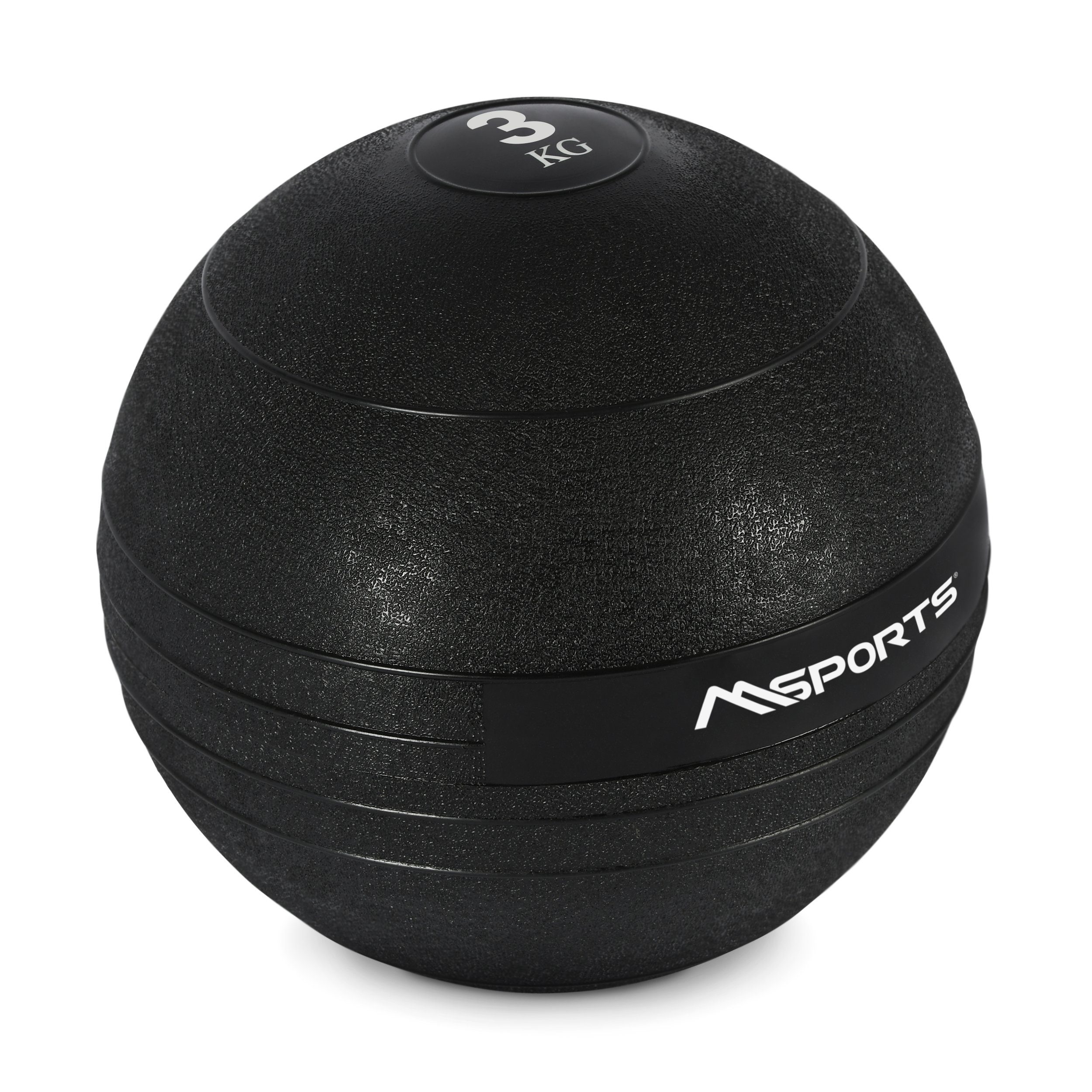 MSports® Medizinball Slam Ball Gewichtsball 3-20 kg Wall-Ball Medizinball 3 kg