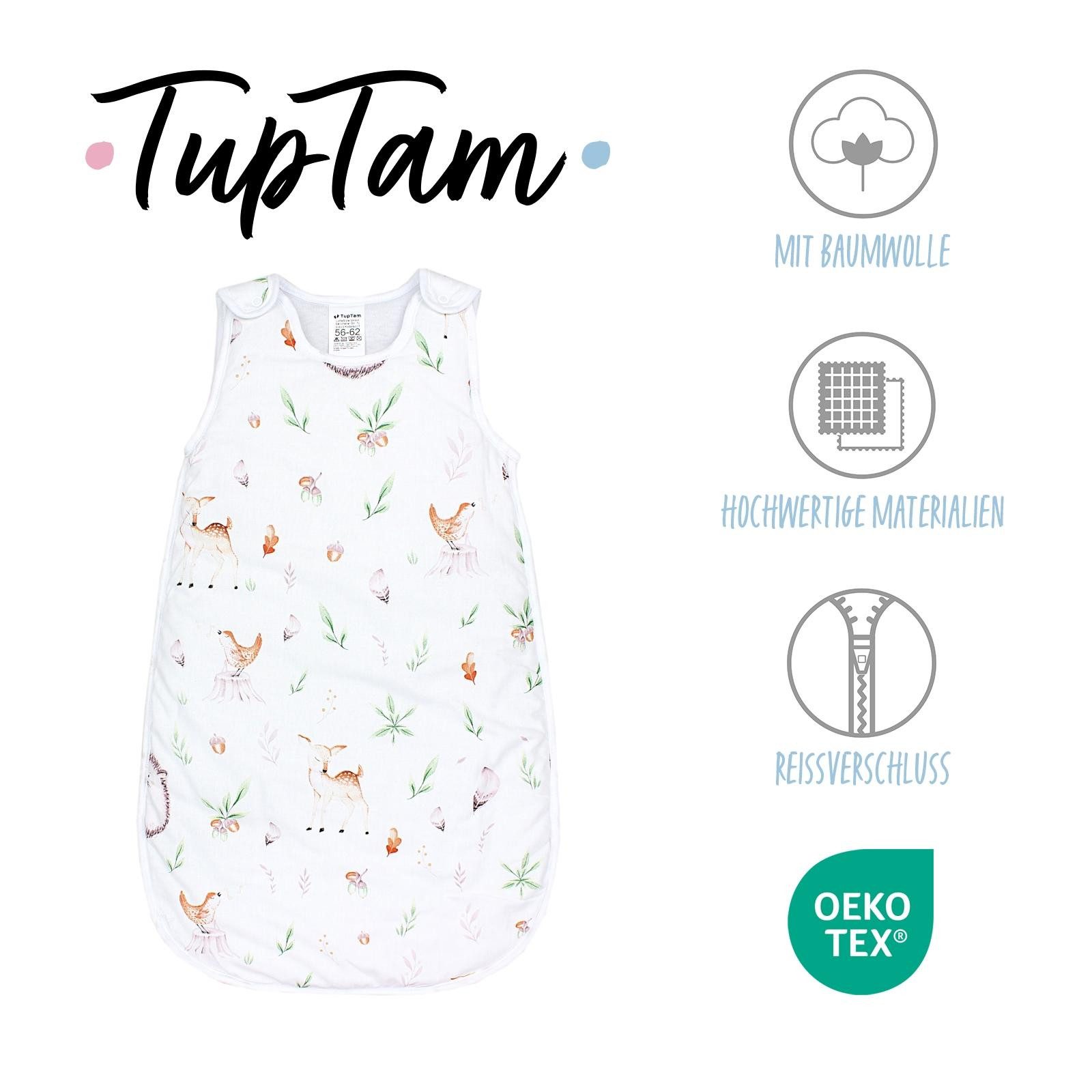 TupTam Babyschlafsack 2.5 TOG Seitlicher Reißverschluss Ärmellos günstig online kaufen