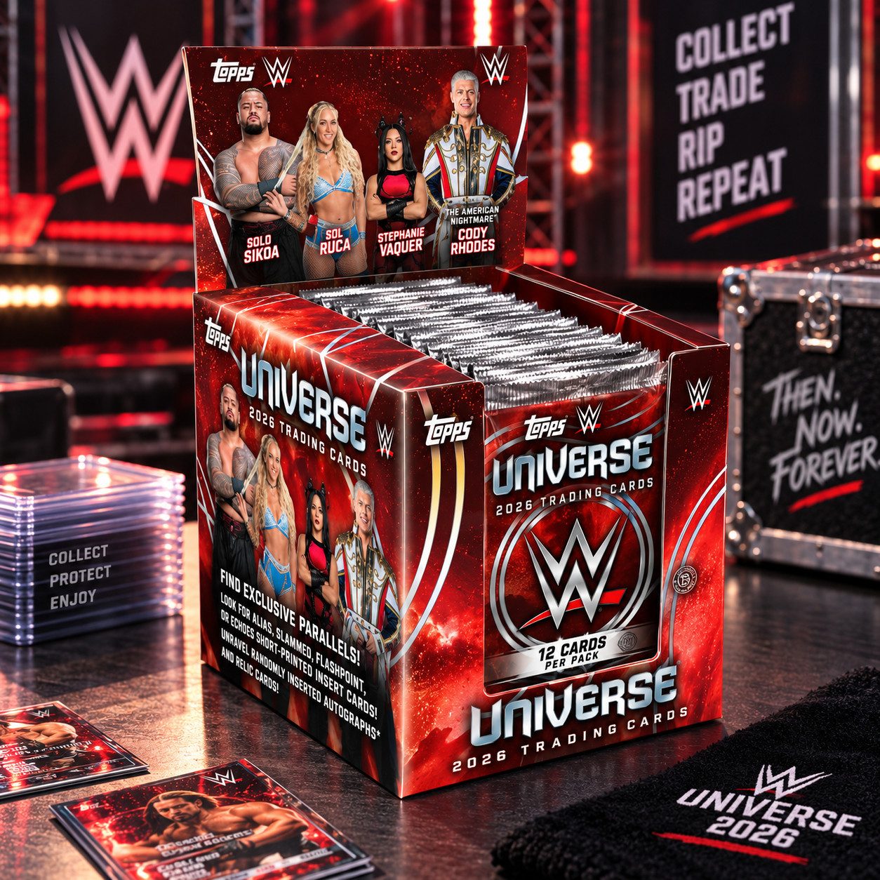 Topps Sammelkarte 2026 Topps Universe WWE Hobby Box