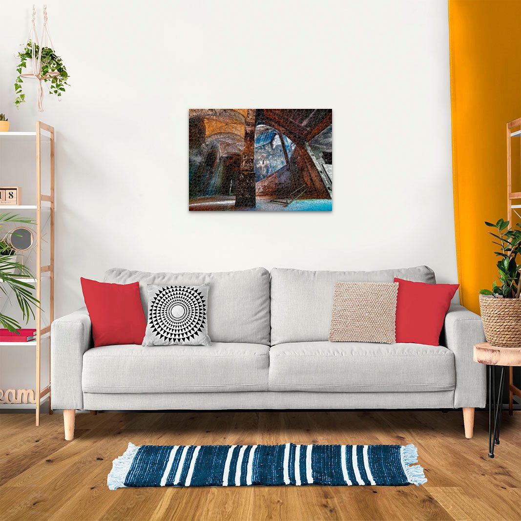 Ravensburger Puzzle Lost Places, Alpenhaus Graffito Beelitzer Heilstätten, günstig online kaufen