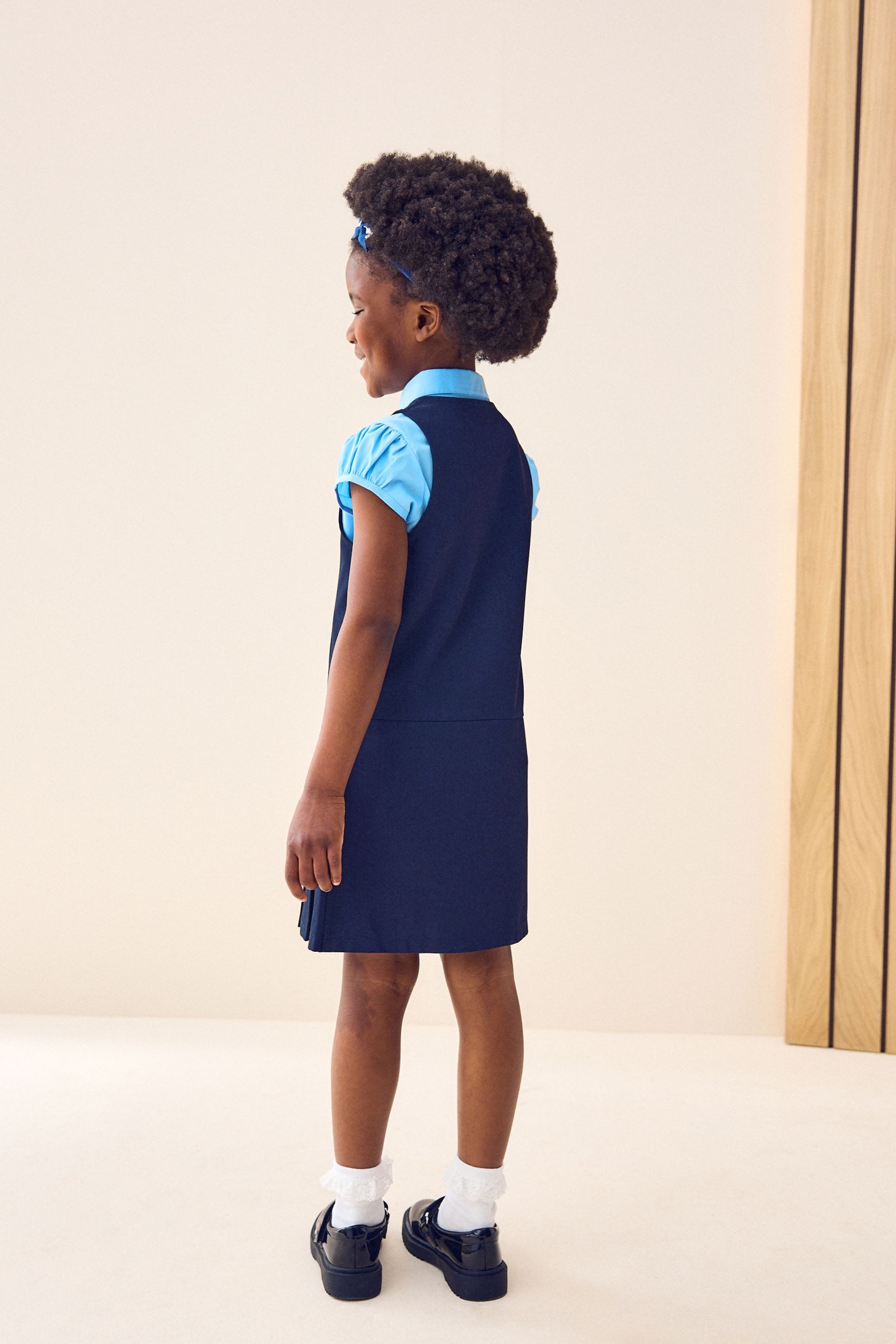 Next Latzkleid Kleid mit Reißverschluss vorne (1-tlg) – Bild 5 von 5