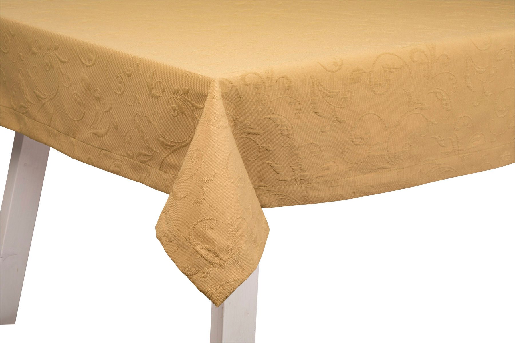 PICHLER Tischdecke bügelfreier Piqué ornamental Tischdecke 1er Set 250 x 150 cm SCALA Re (1-tlg), Tischdecke Tischläufer Fest Feier Kommunion